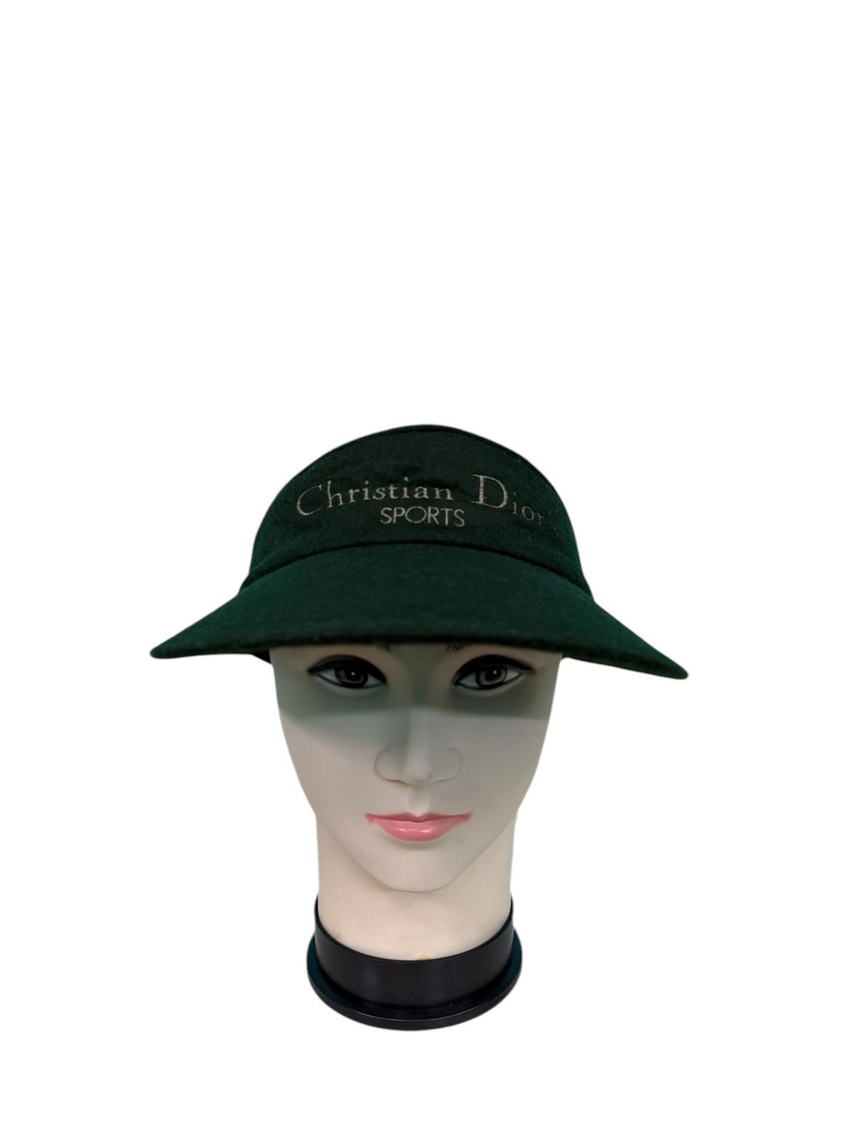 Dior VINTAGE CHRISTIAN DIOR SPORT GREEN VISOR Size ONE SIZE - 2 Thumbnail