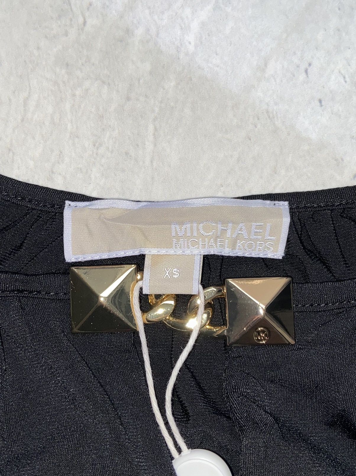 Michael Kors MICHAEL KORS Black Long Sleeve T-shirt Size US XS / EU 42 / 0 - 11 Thumbnail