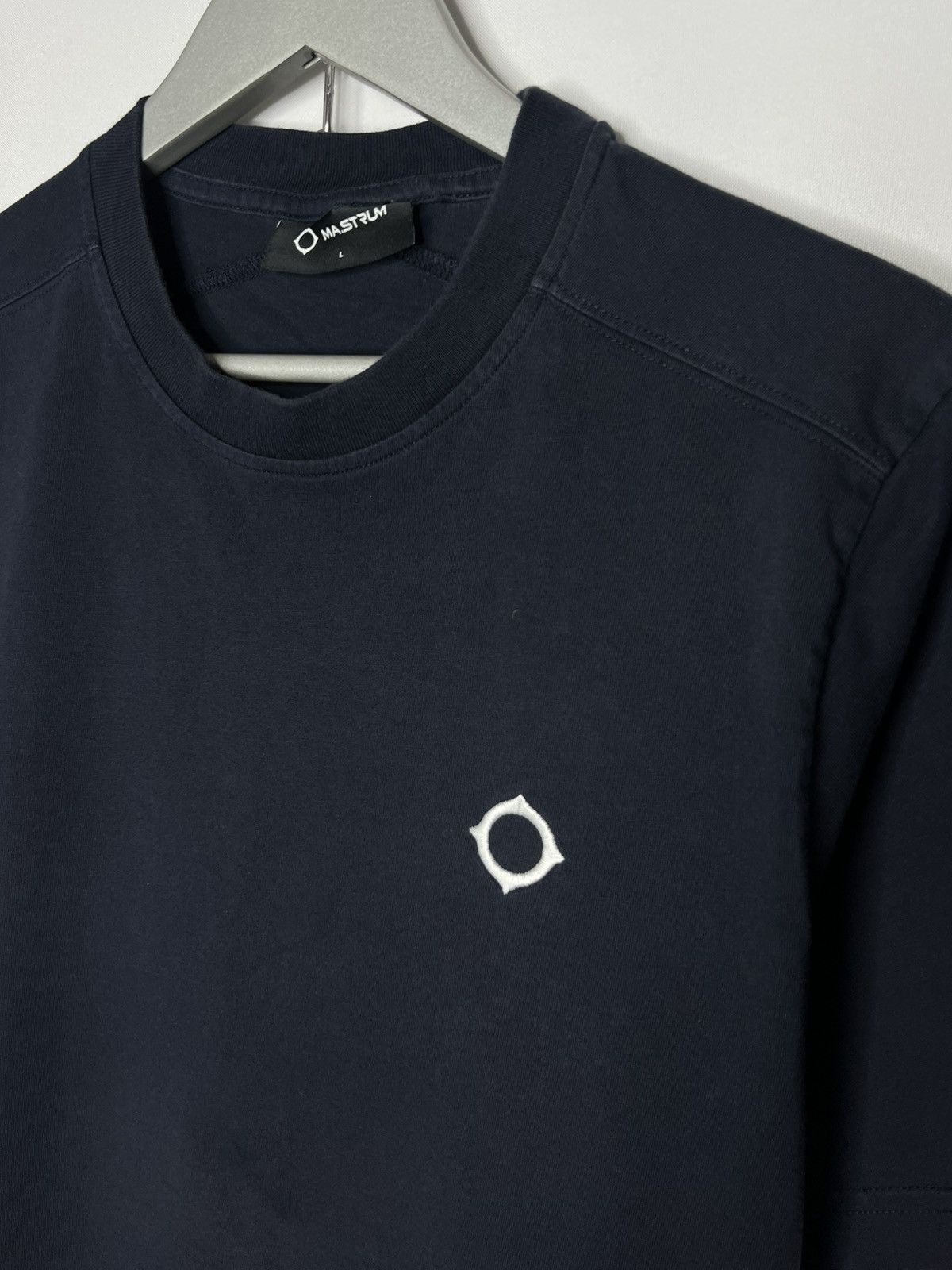 MA.STRUM Ma.Strum Navy Blue Based T-Shirt Tee Casuals Size US L / EU 52-54 / 3 - 3 Thumbnail