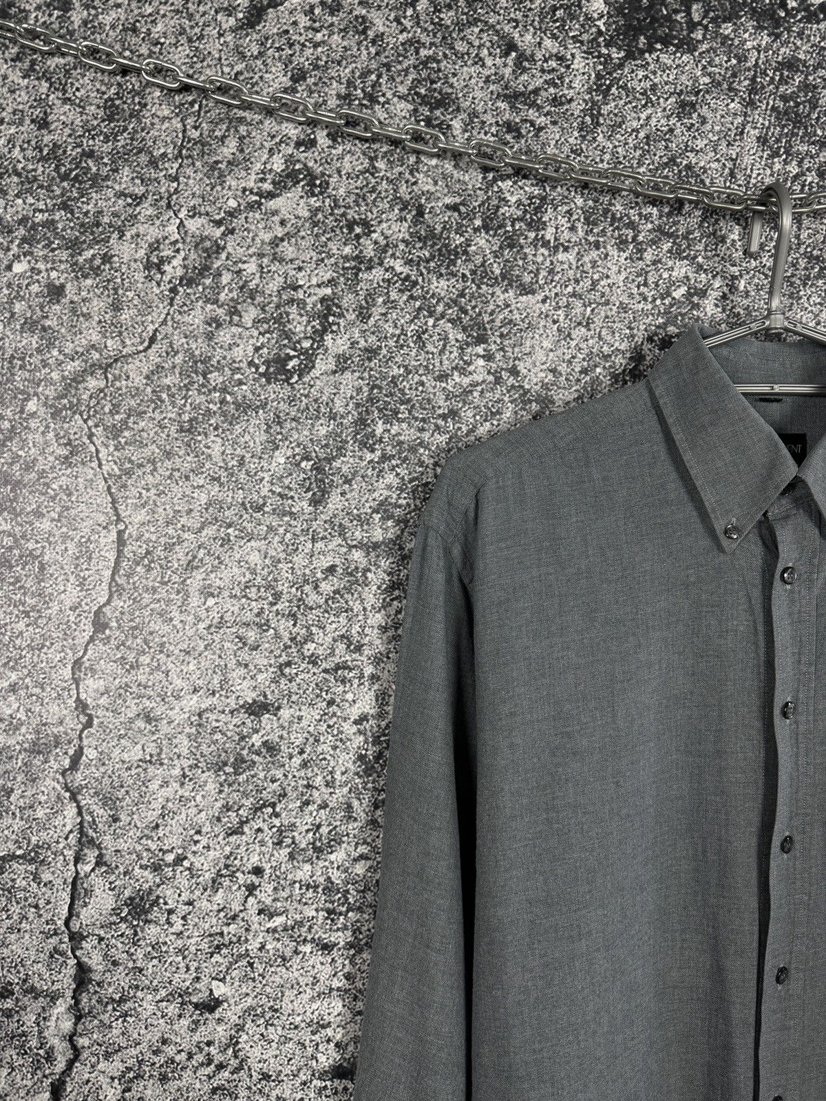 Yves Saint Laurent Yves Saint Laurent Long Sleeve Shirt Button Up Vintage Sz 40 Size US L / EU 52-54 / 3 - 3 Thumbnail