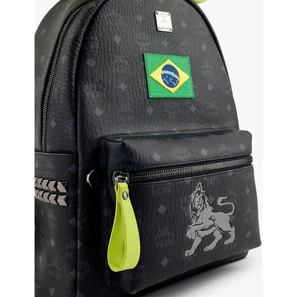 MCM o1mt1gz0825 Size: OS / Medium Backpack in Black Size ONE SIZE - 3 Thumbnail