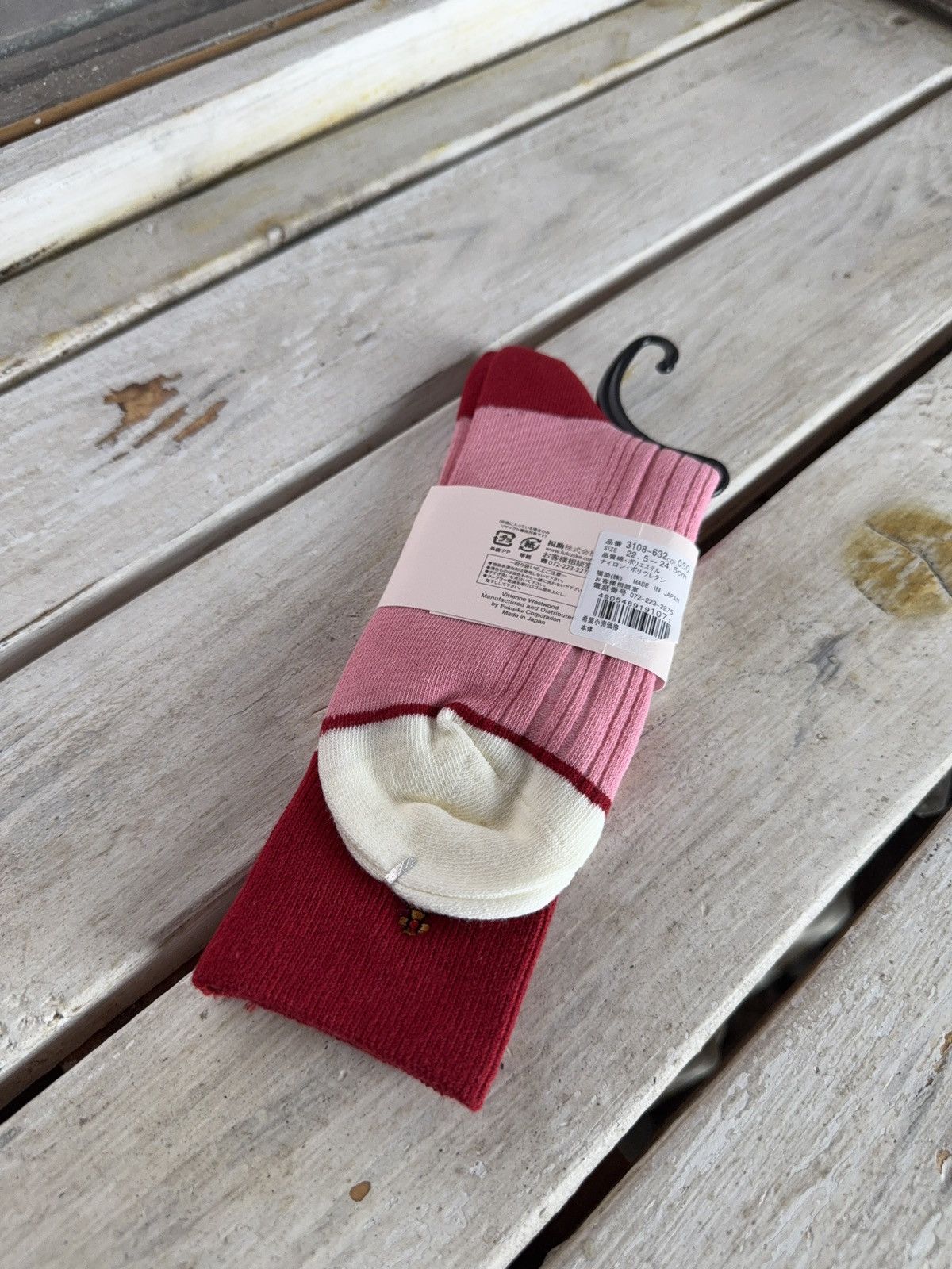 Vivienne Westwood NWT Archive Vivienne Westwood Japan Luxury Orb Logo Socks Size ONE SIZE - 3 Thumbnail