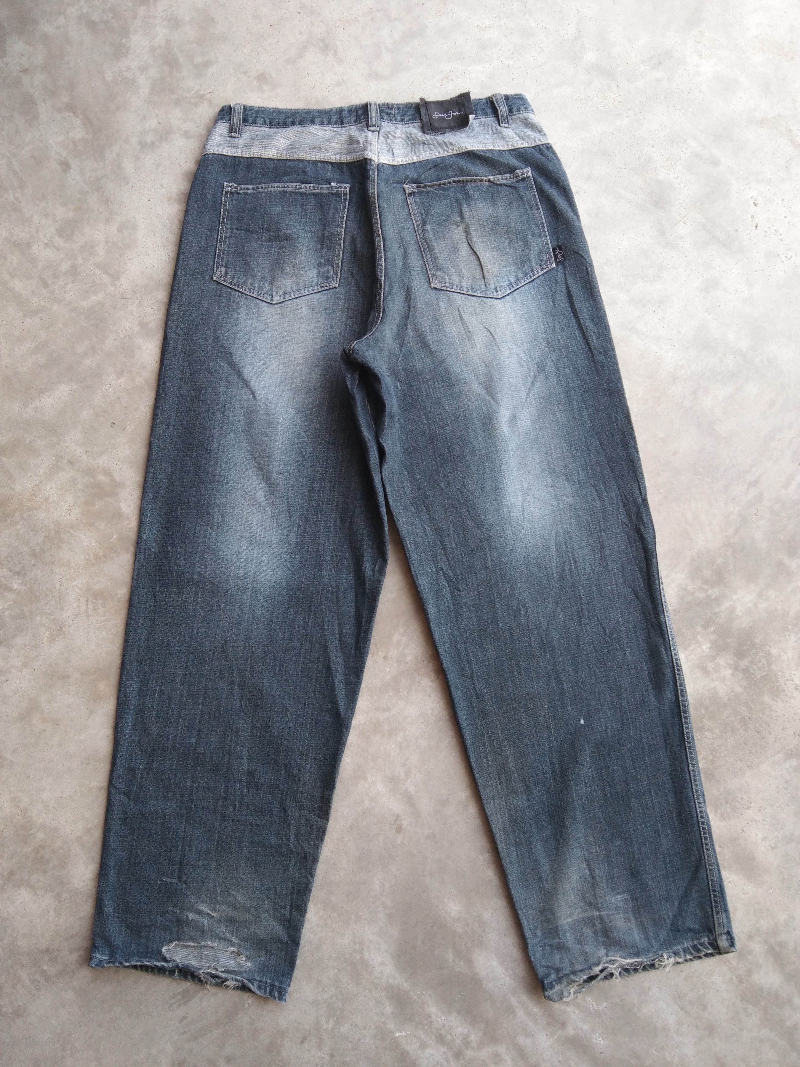 Sean John Vintage Sean John Super Baggy Jeans 36x33 Size US 36 / EU 52 - 2 Thumbnail