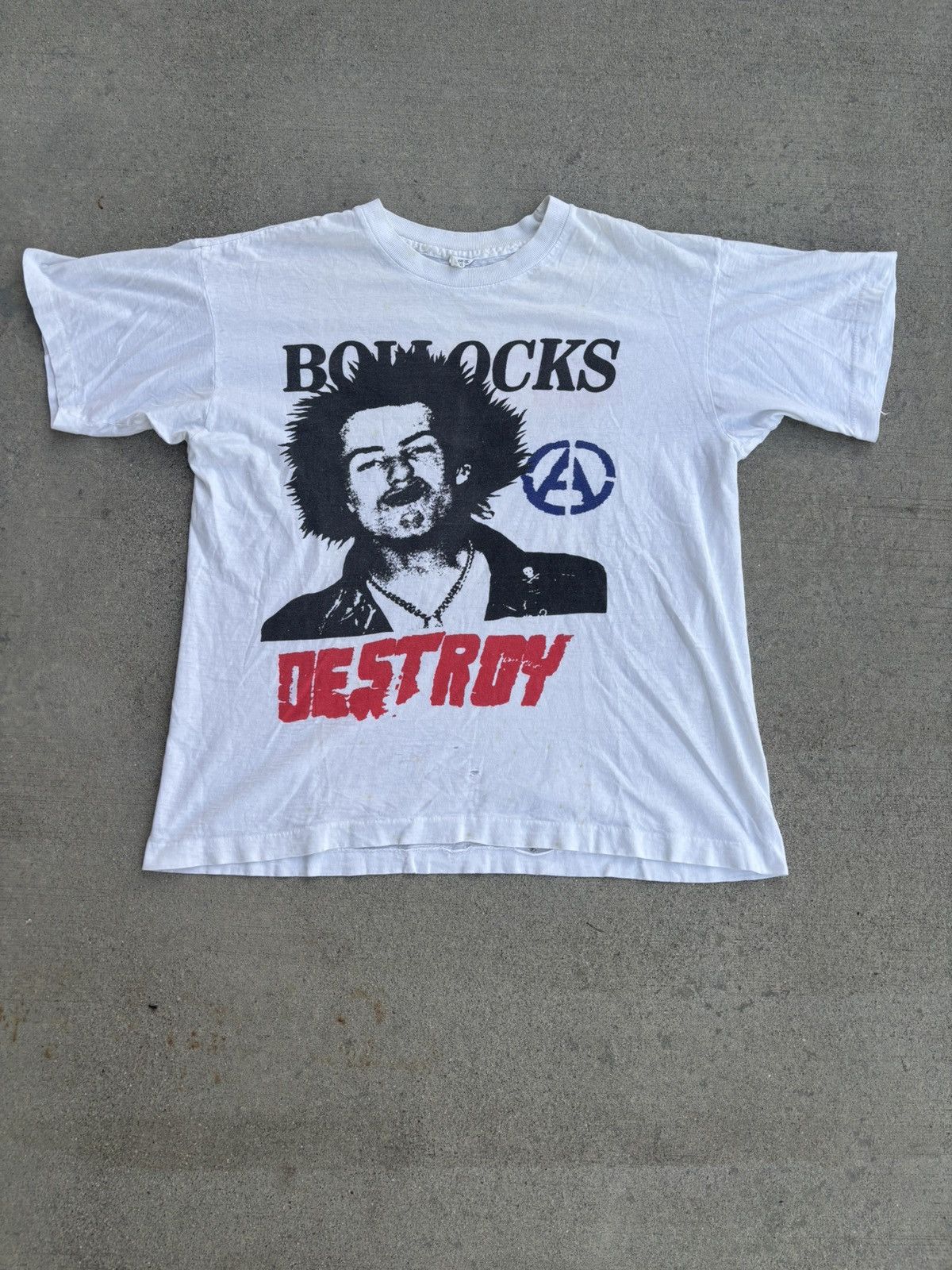 Band Tees Vintage 70s Sid Vicious Sex Pistols T Shirt Size US L / EU 52-54 / 3 - 1 Thumbnail