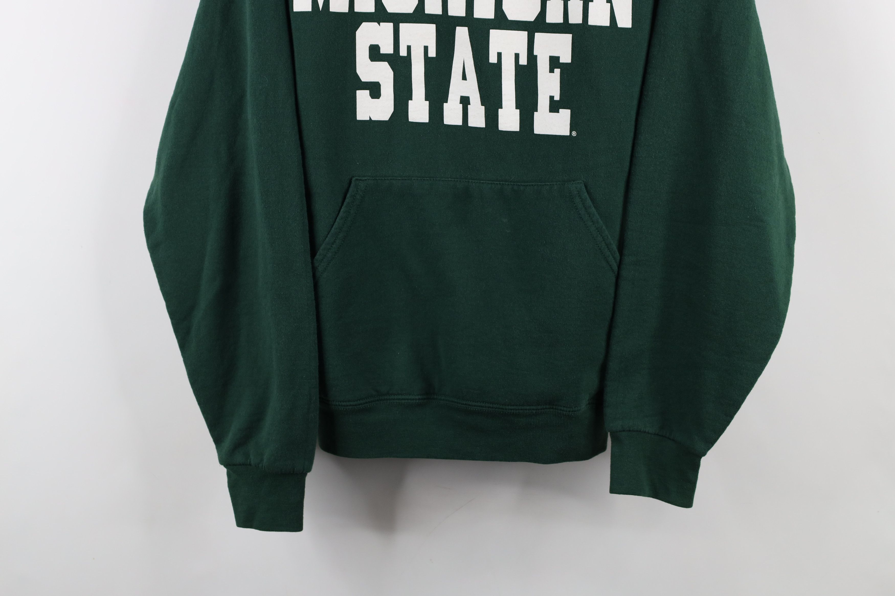 Vintage Vintage 90s Michigan State University Hoodie Sweatshirt Size US S / EU 44-46 / 1 - 3 Thumbnail