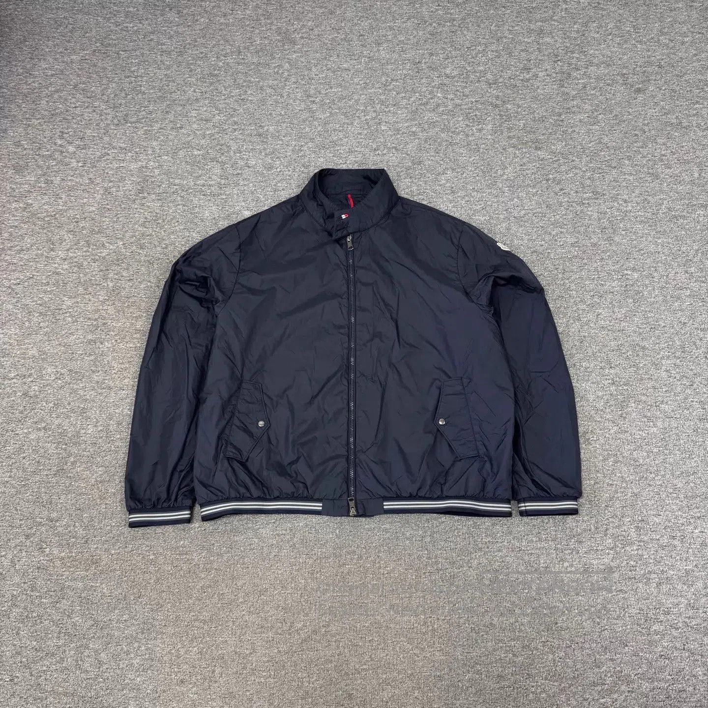 Moncler Black Zip-Front Bomber Jacket - XXL. Size US XXL / EU 58 / 5 - 1 Thumbnail