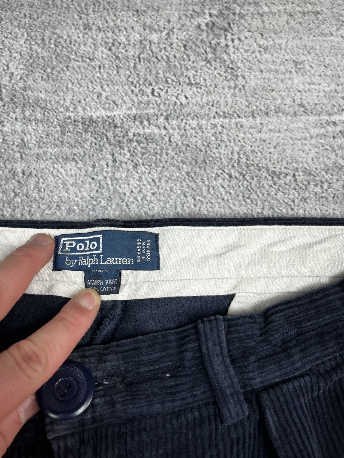 Ralph Lauren Ralph Lauren corduroy pants vintage 90s Size US 33 - 7 Thumbnail