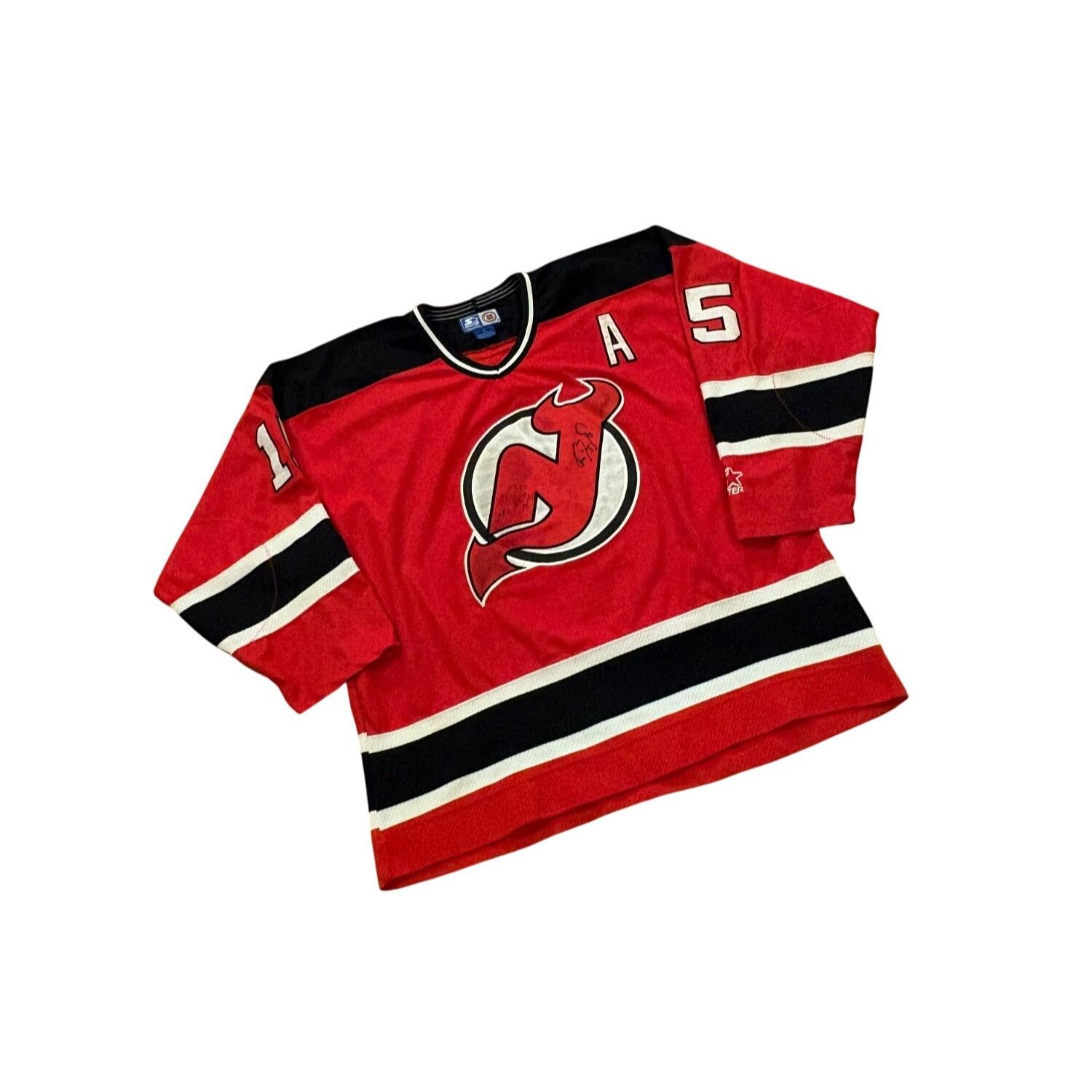 Starter Vintage 90s Starter New Jersey Devils John MacLean #15 NHL H Size US XL / EU 56 / 4 - 3 Thumbnail