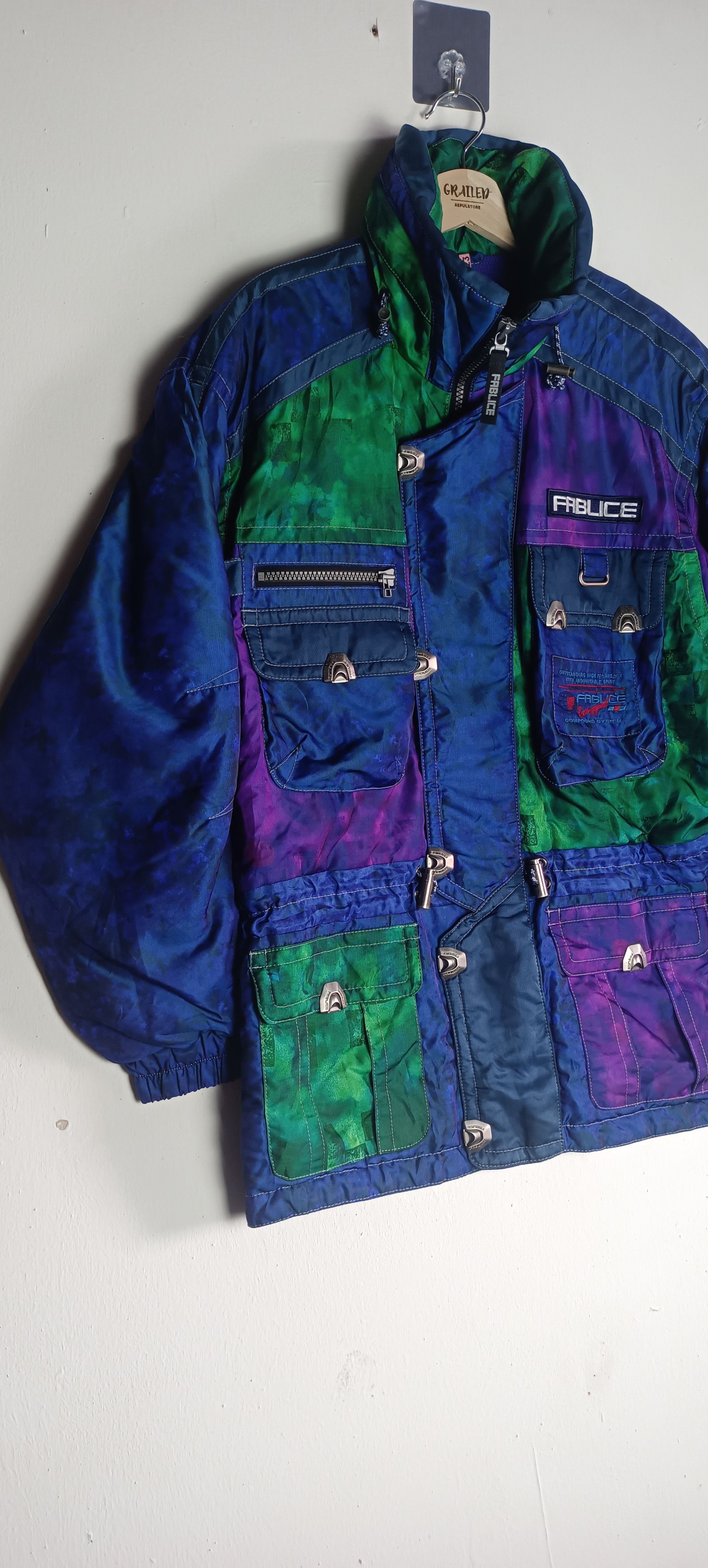 Japanese Brand × Vintage Multicolour 🔥🔥Vintage Fablice Racing Spirit Champion Team Size US XXL / EU 58 / 5 - 5 Thumbnail
