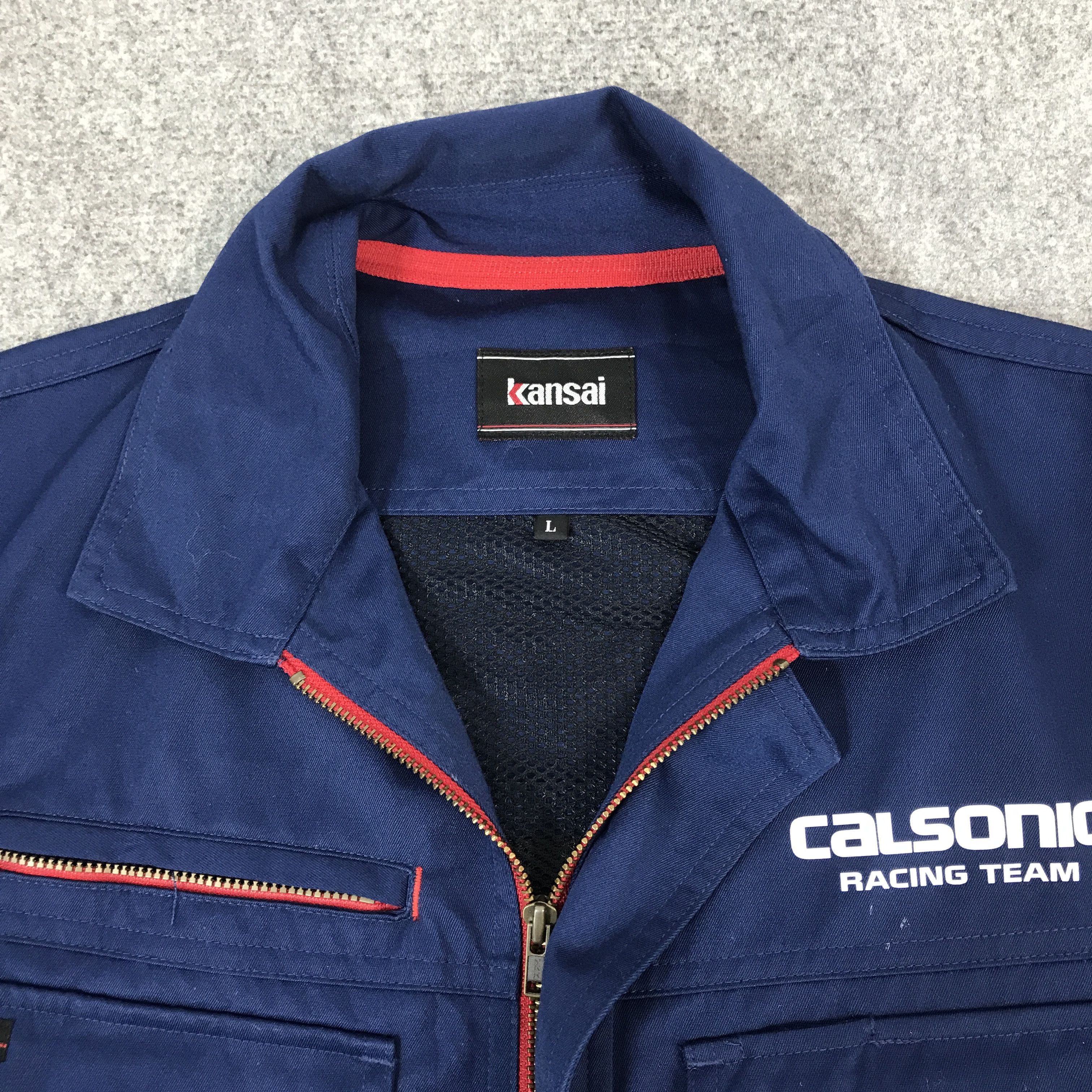 Japanese Brand Calsonic x Kansai Custom Japan Worker Jacket Size US L / EU 52-54 / 3 - 11 Thumbnail