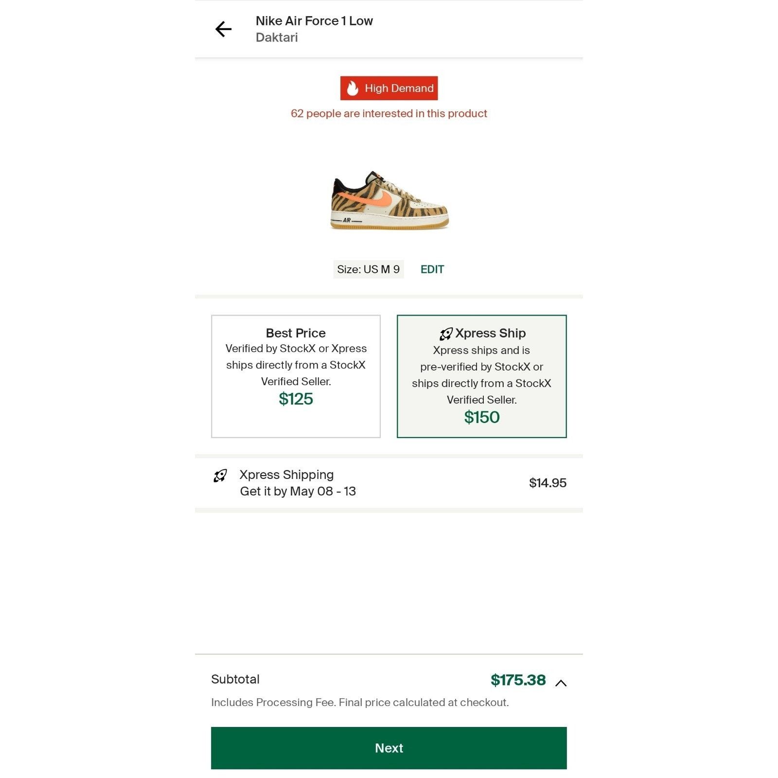 Nike Size 9 - Nike Air Force 1 Low Daktari - DJ6192-100 Size US 9 / EU 42 - 9 Thumbnail