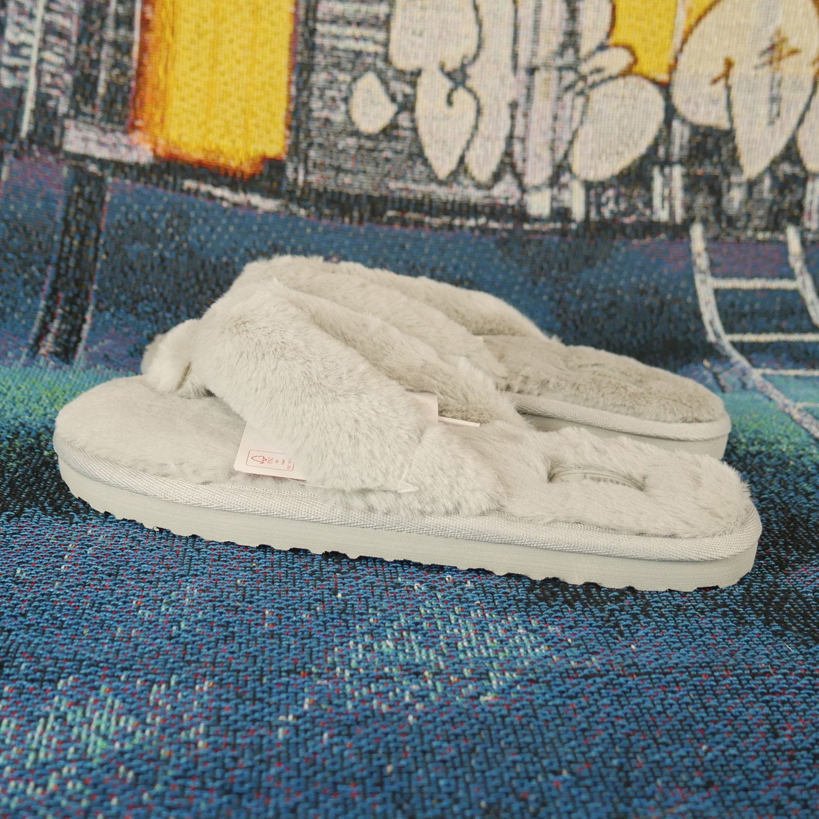 Puma Puma Fluff Faux Fur Flip Flops Size US 6 / IT 36 - 4 Thumbnail