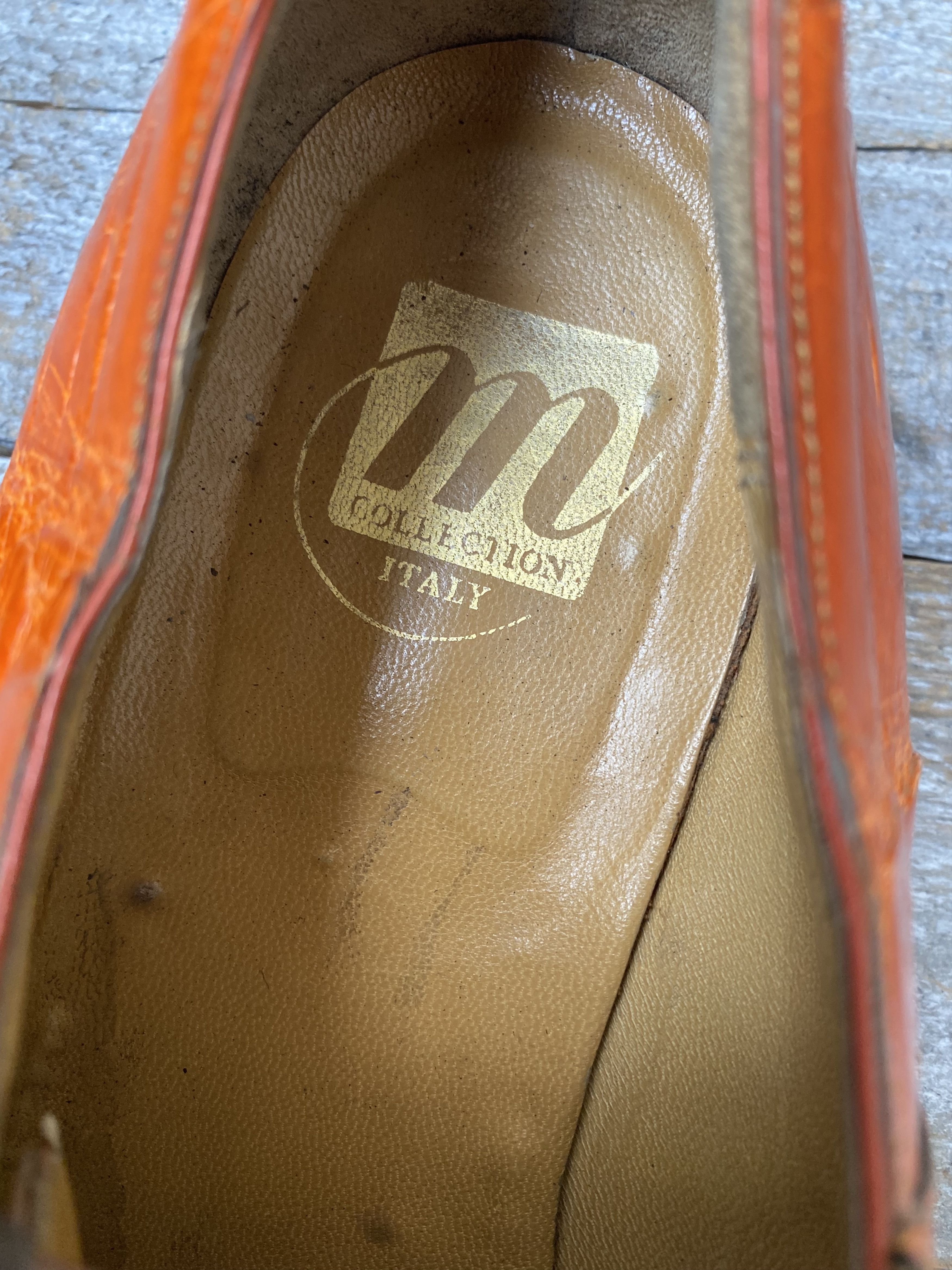 Mauri Mauri oxford exotic crocodile leather sz 11.5 Size US 11.5 / EU 44-45 - 14 Thumbnail