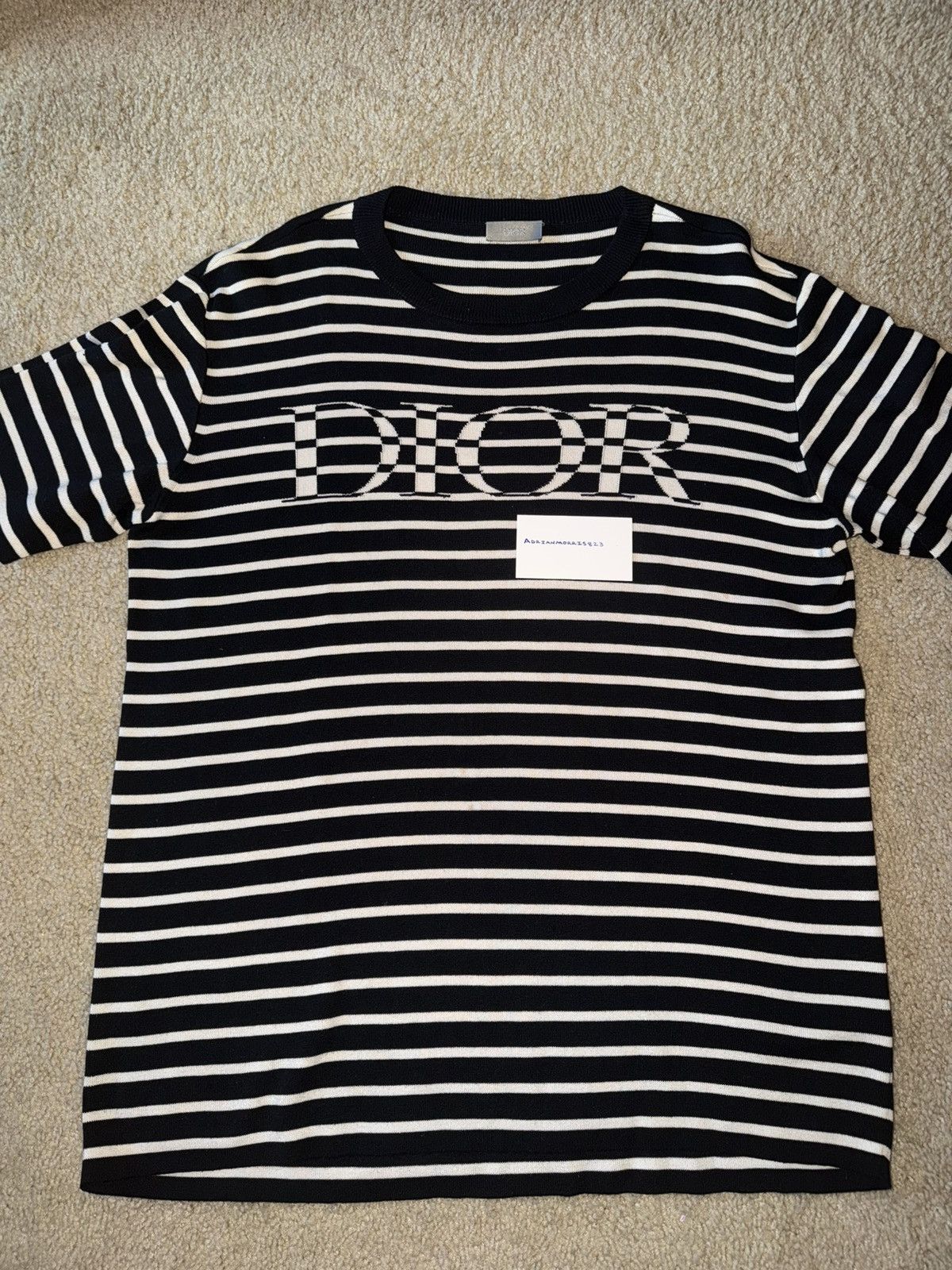 Dior Dior striped shirt size M Size US M / EU 48-50 / 2 - 1 Thumbnail