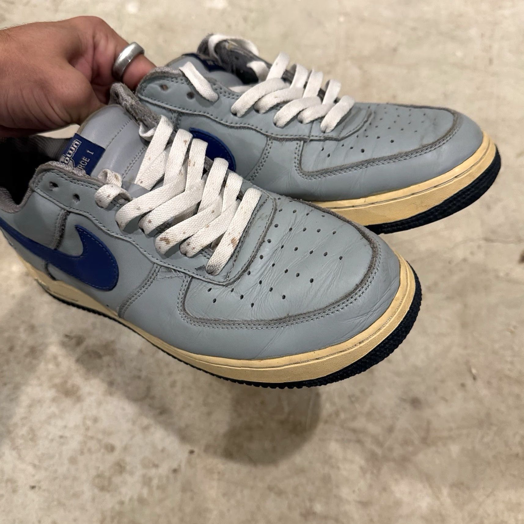 Nike Nike Air Force 1 Low VTG 2004 313 Detroit Lions D-Town 306353-041 Sz 11 *YELLOWD Size ONE SIZE - 4 Thumbnail