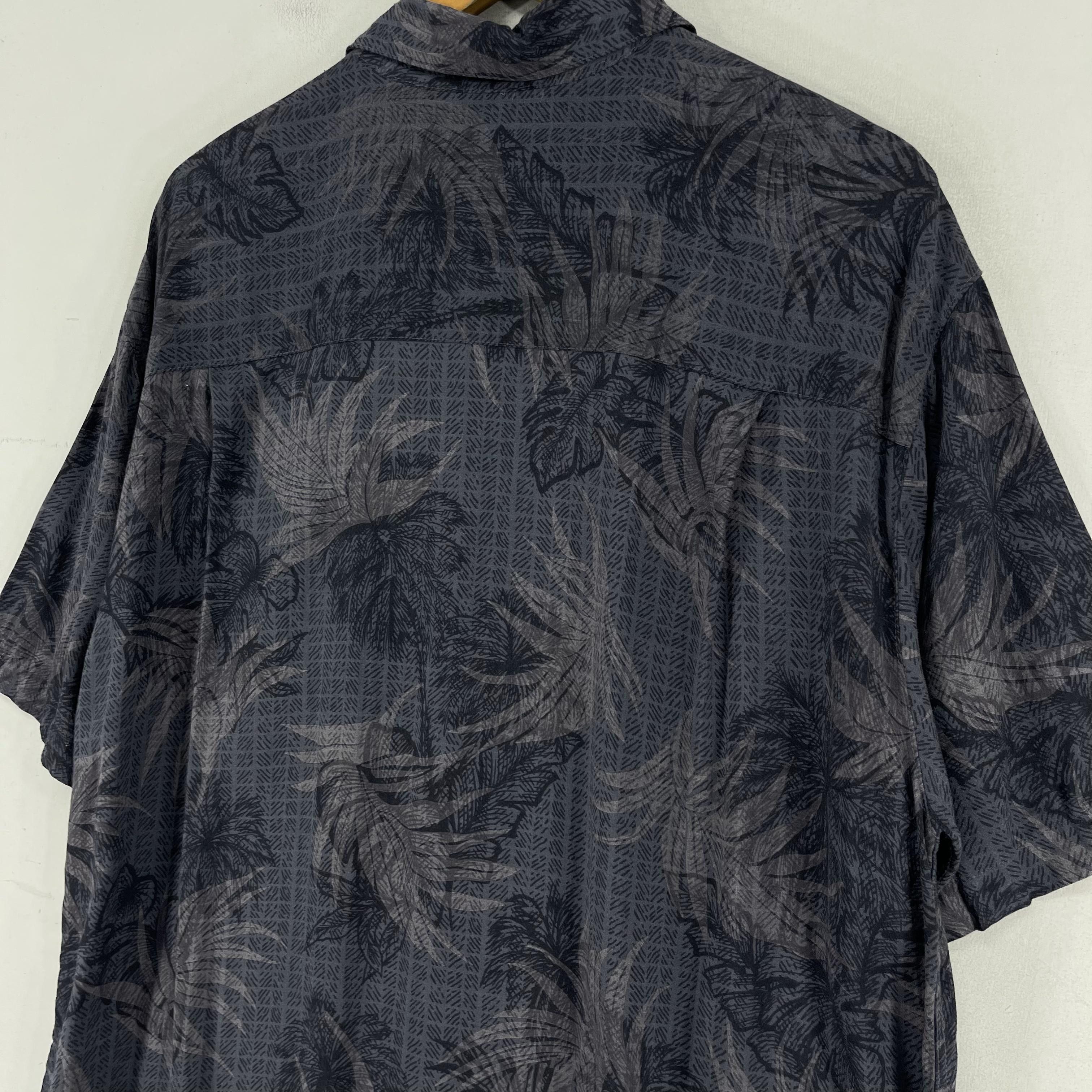 Japanese Brand Vintage MERONA Aloha Tropical Flower Motive Hawaii Shirt Size US L / EU 52-54 / 3 - 8 Thumbnail