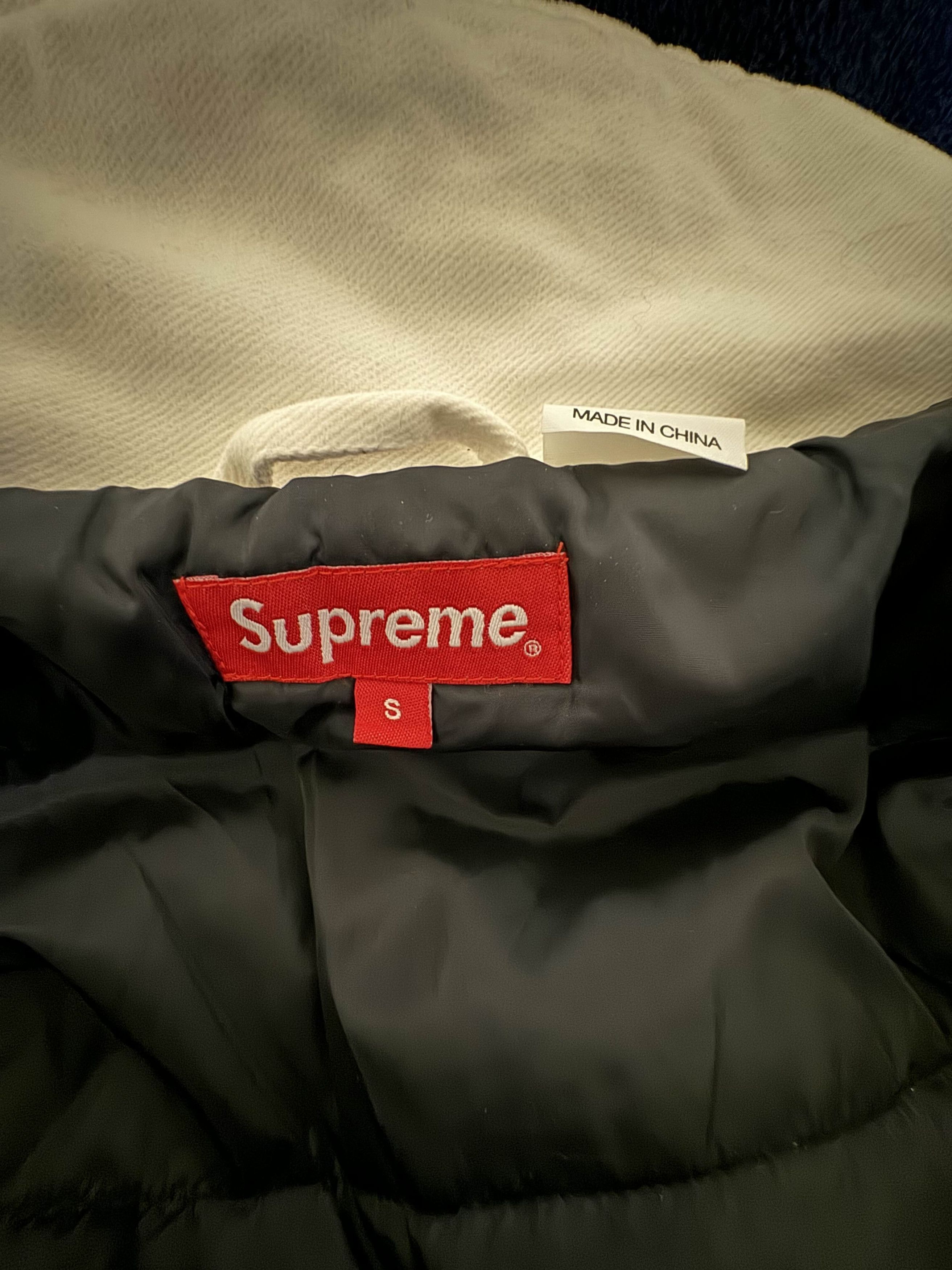 Supreme Supreme Brushed Twill Zip Jacket (FW22) Size US S / EU 44-46 / 1 - 3 Thumbnail