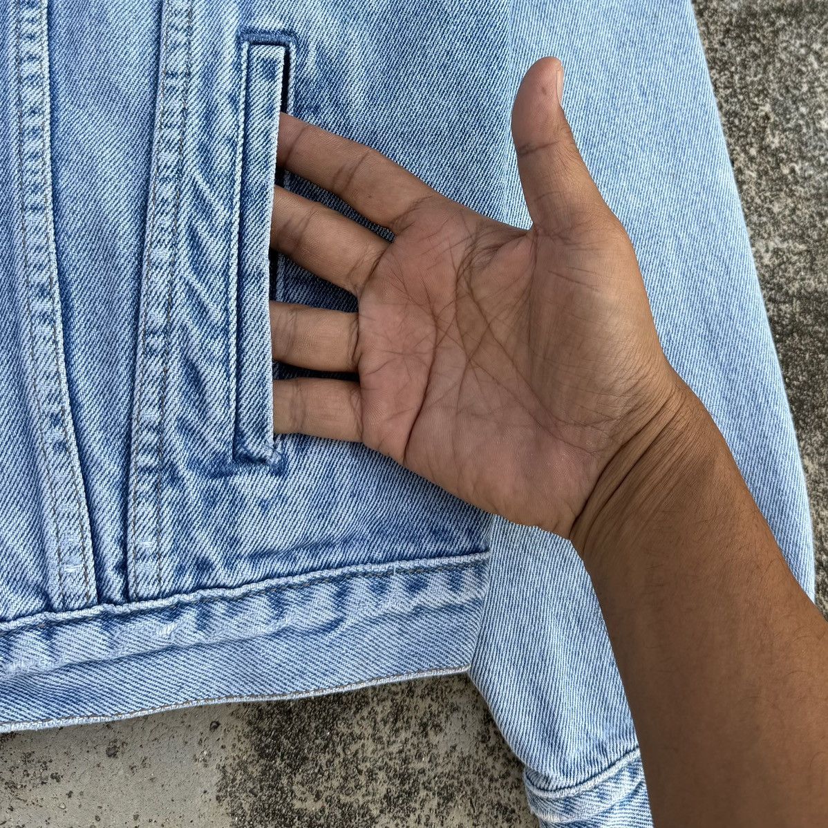 Levi's 🔥Limited🔥Vintage 80s Levis Distressed Trucker Denim Jacket Size US XL / EU 56 / 4 - 6 Thumbnail