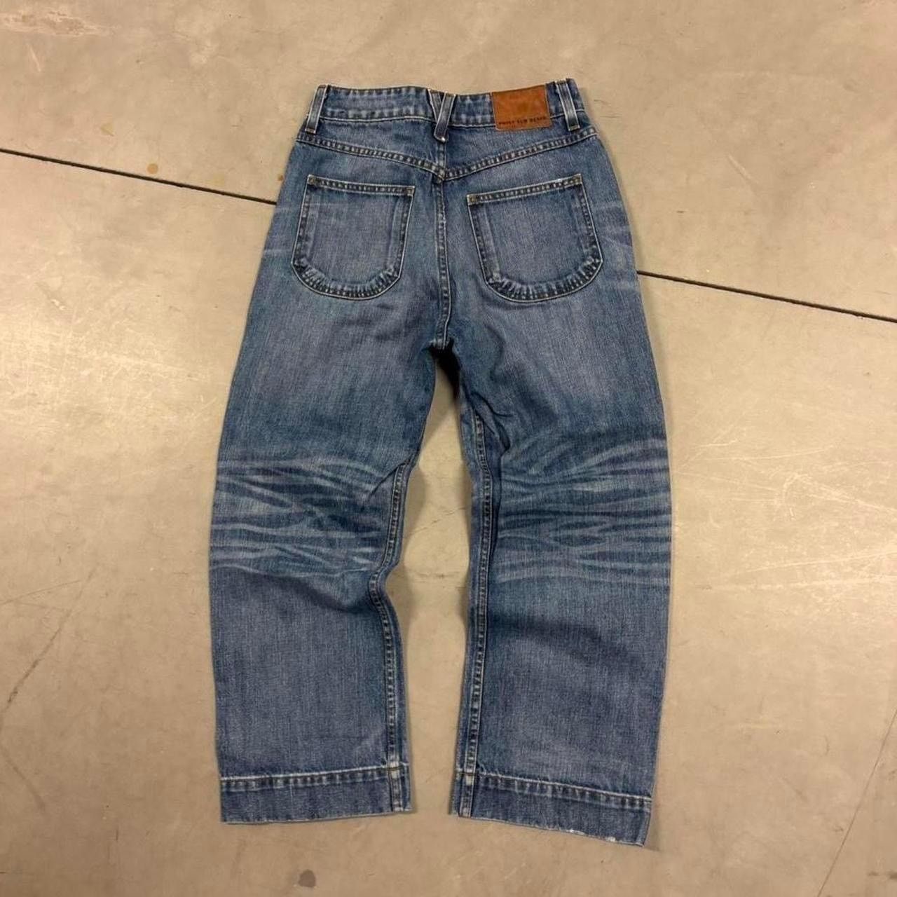 Vintage y2k faded washed baggy denim jeans Size US 26 / EU 42 - 5 Thumbnail