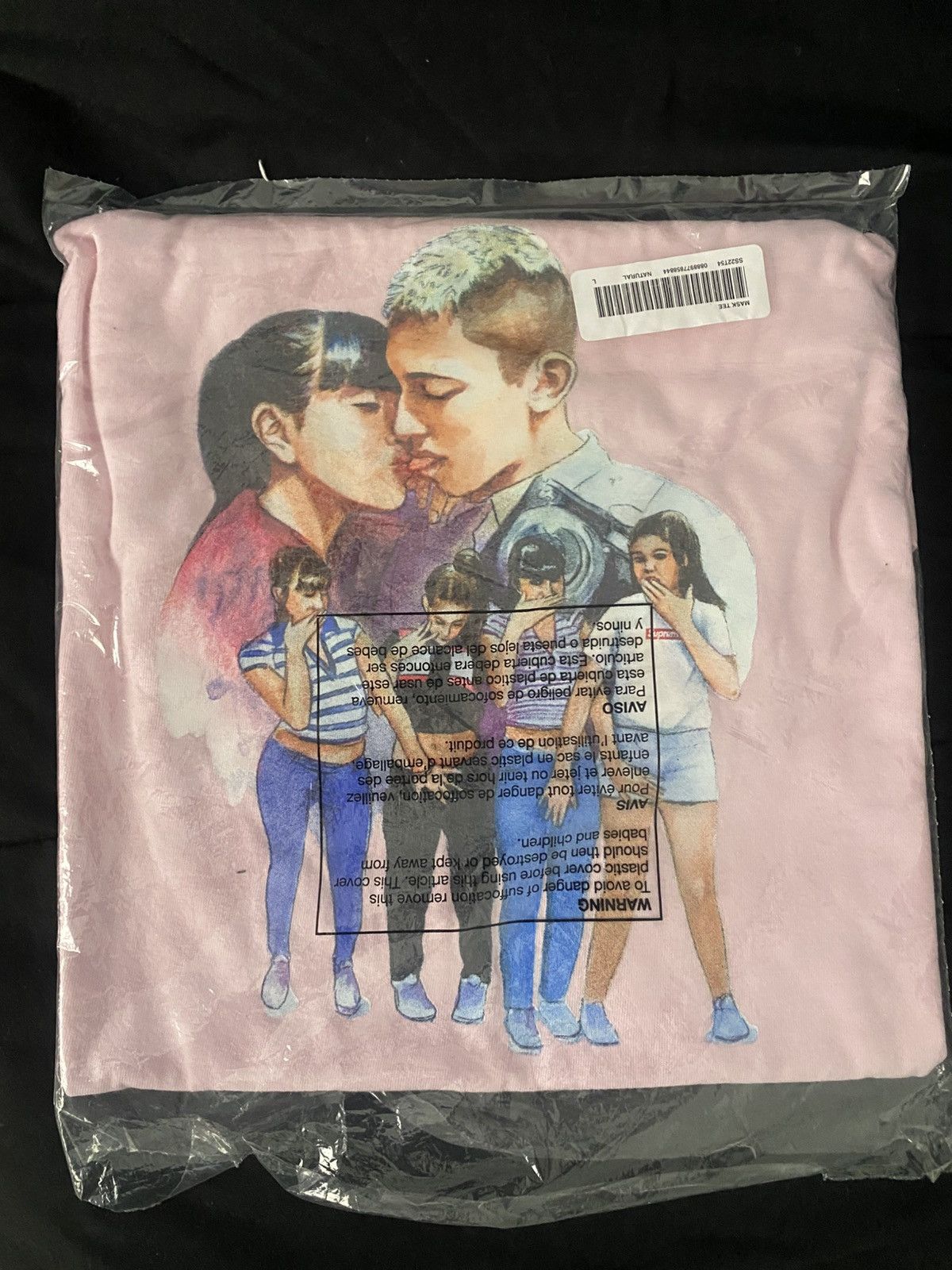 Supreme Supreme “Girls” Tee (Pink) - Large Size US L / EU 52-54 / 3 - 1 Thumbnail