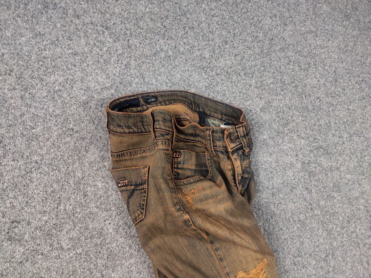 Miss Sixty Miss Sixty ex love Y2K Bootcut LGB If Six Was Nine Jeans Size 26" / US 2 / IT 38 - 4 Thumbnail