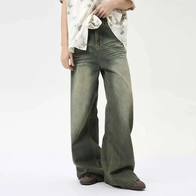 Jean Streetwear Fashion Loose Straight Denim Size US 32 / EU 48 - 1 Thumbnail