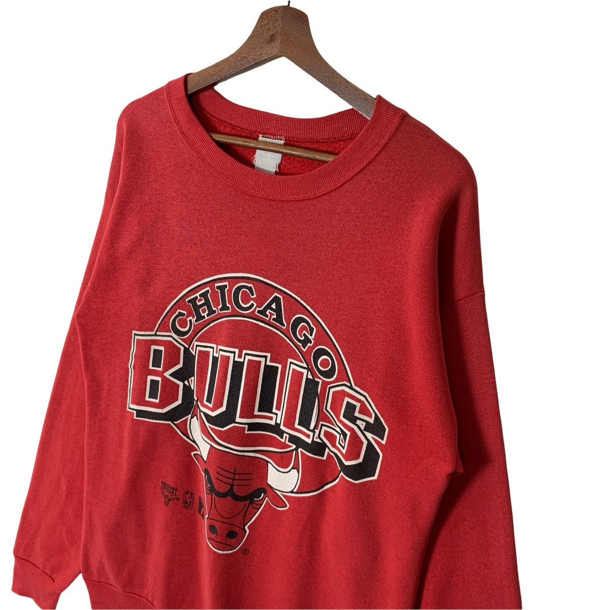 NBA Vintage 90s Chicago Bulls Sweatshirt L Size US L / EU 52-54 / 3 - 4 Thumbnail