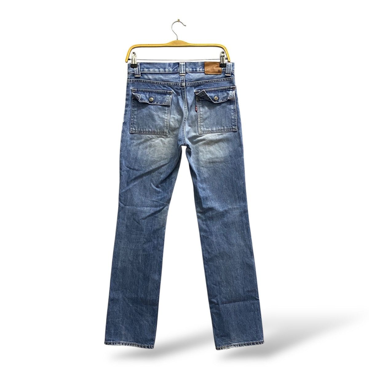 Japanese Brand Japanese Brand Works n&m Bushpants Distressed Denim Size US 28 / EU 44 - 8 Thumbnail