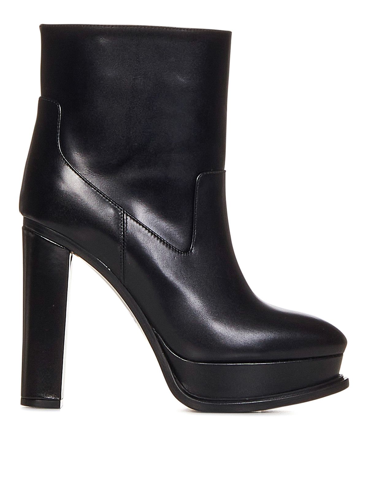 Alexander McQueen o1y0225 Ankle Boots in Black Size US 9 / IT 39 - 1 Thumbnail