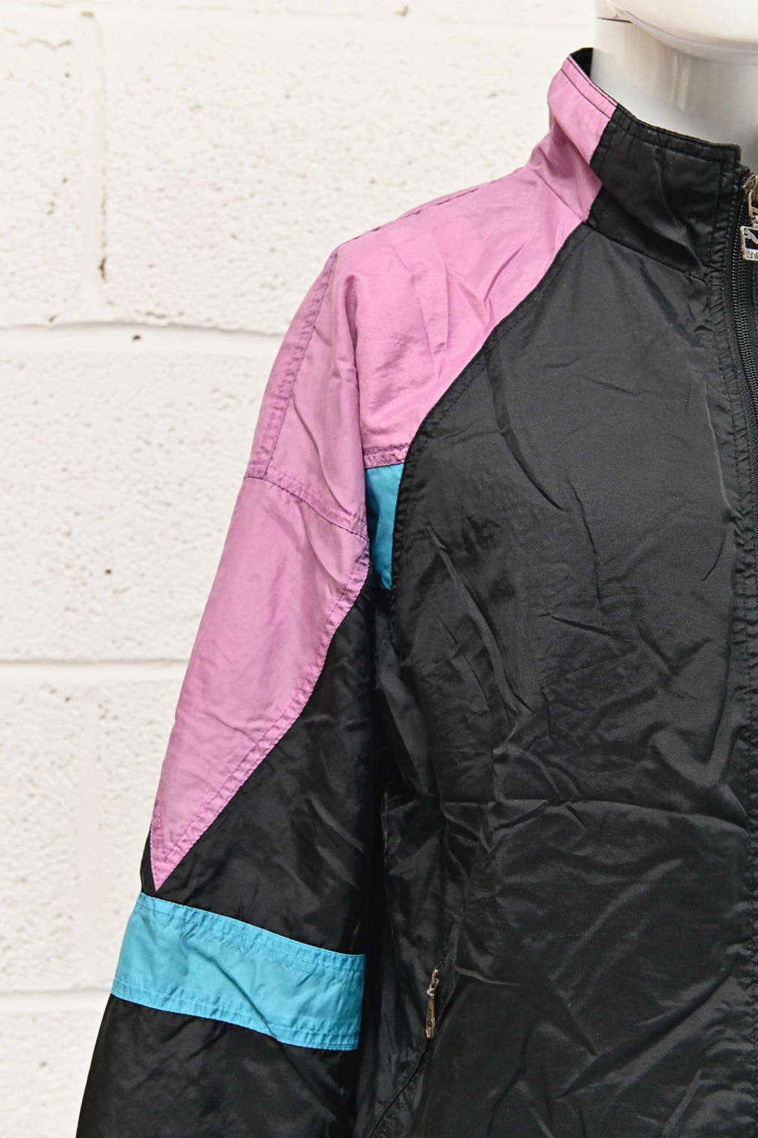 Puma Puma Vintage Sports Jacket Black Pink Womens Size S Size S / US 4 / IT 40 - 7 Thumbnail