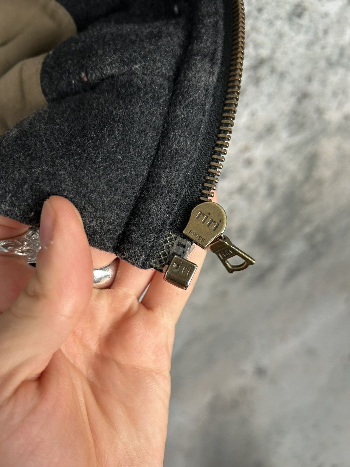 Aquascutum Acquascutum Cashmere and Wool Bomber Jacket Avant Garde 90s Size US XL / EU 56 / 4 - 7 Thumbnail