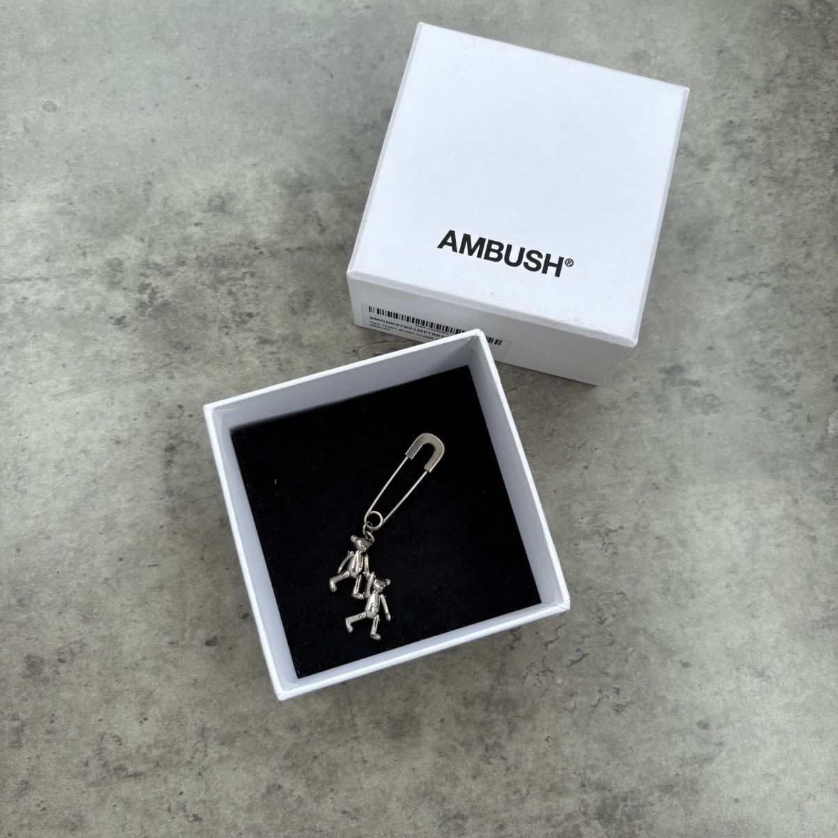 Ambush Design Ambush earring two teddy bears charm Size ONE SIZE - 4 Thumbnail