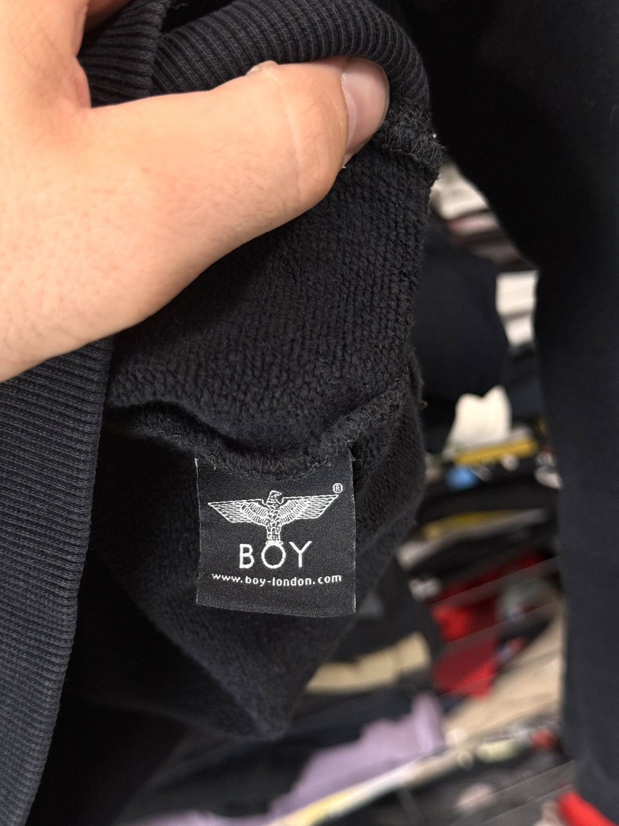 Boy London Rare Vintage Boy London Sweatshirt Hype Y2K Size US M / EU 48-50 / 2 - 9 Thumbnail