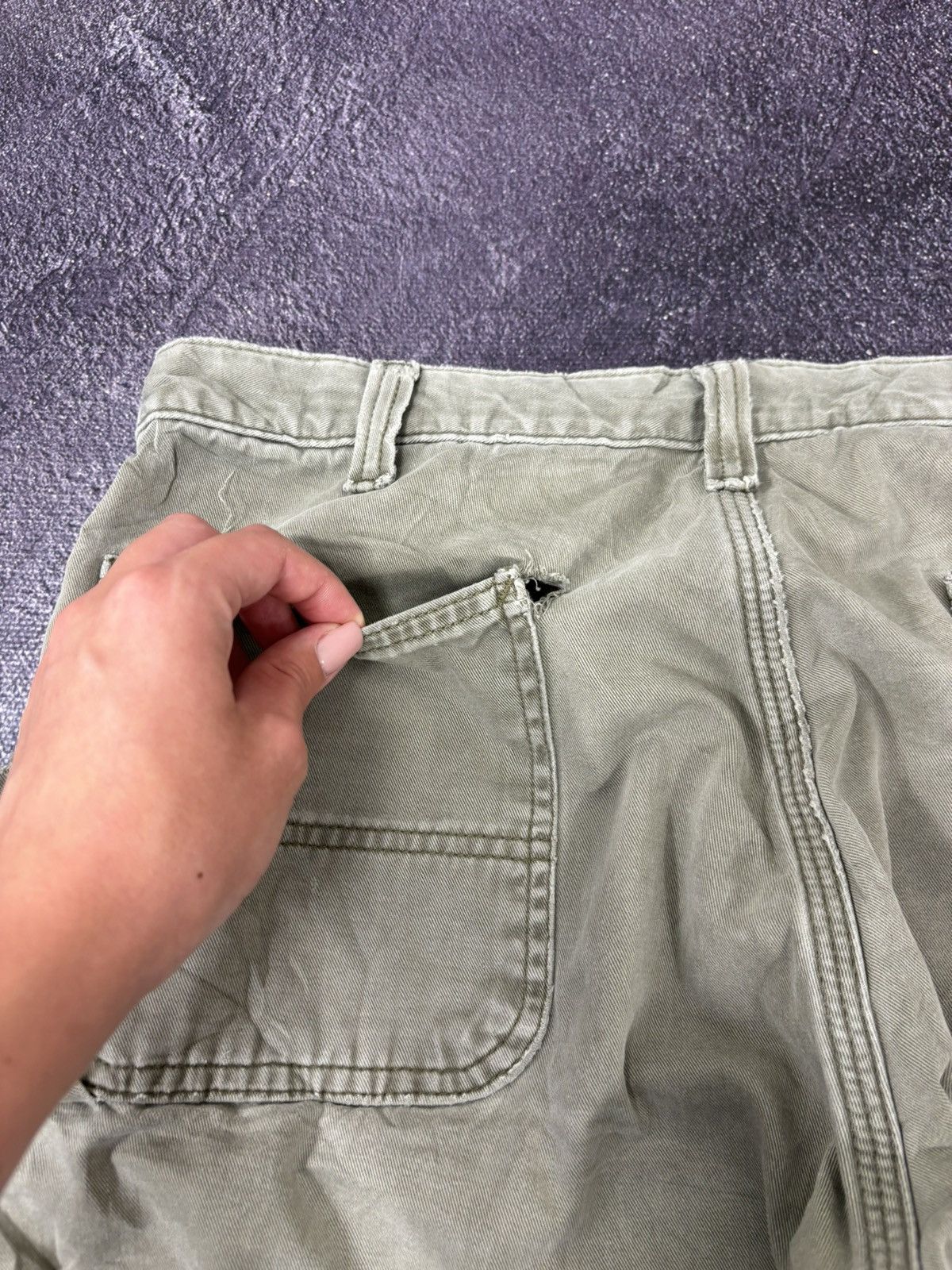 Carhartt Vintage 90s Carhartt USA Work American Hype Pants Jeans Size US 32 / EU 48 - 10 Thumbnail