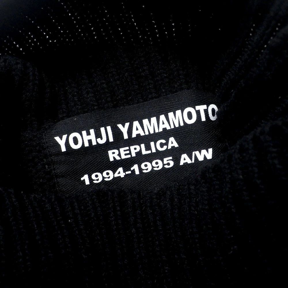 Yohji Yamamoto Yohji Yamamoto 95AW Turtleneck Long Knit Sweater Skull Size US L / EU 52-54 / 3 - 7 Thumbnail