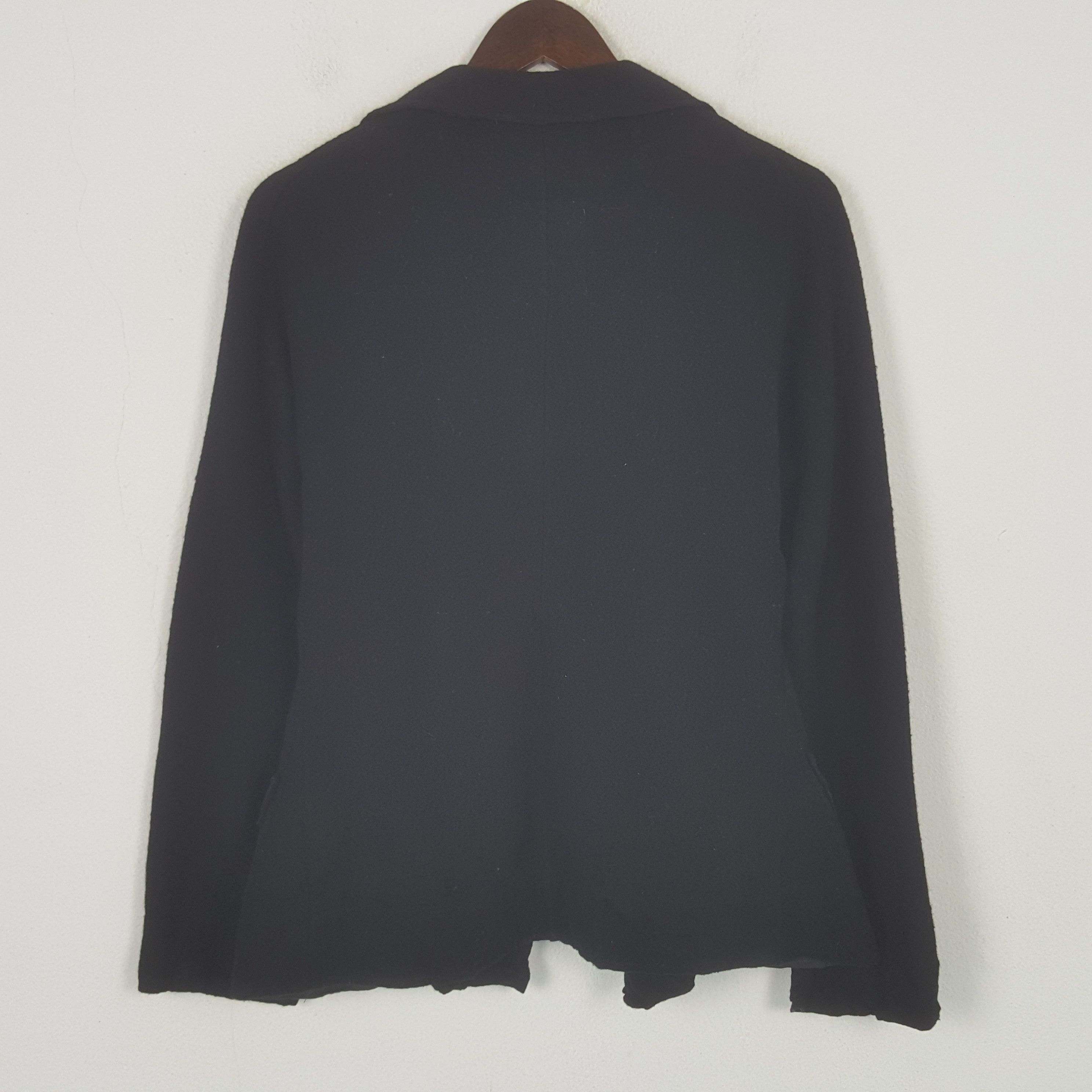 Yohji Yamamoto Vintage Yohji Yamamoto Wool Jacket Size XS / US 0-2 / IT 36-38 - 2 Thumbnail