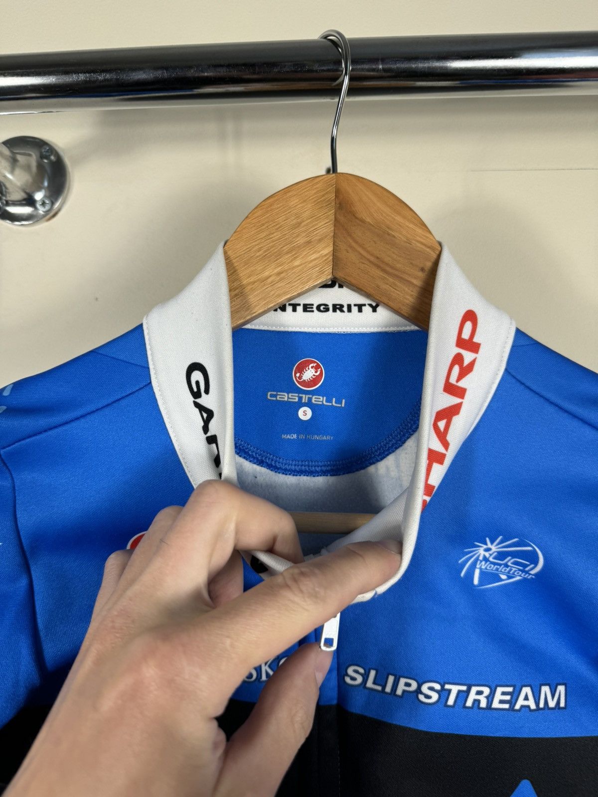 Vintage CASTELLI 🦂 Sharp Garmin Cycling Jersey Size US S / EU 44-46 / 1 - 4 Thumbnail