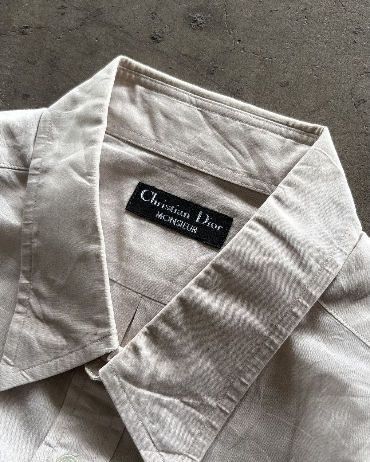 Christian Dior Monsieur Christian Dior Monieur Button Up Shirt Size US L / EU 52-54 / 3 - 3 Thumbnail