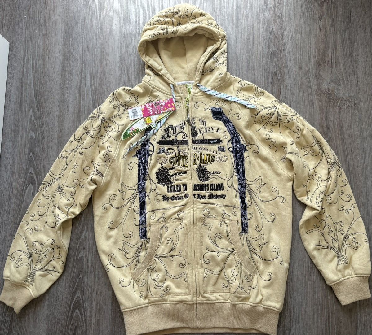 Artful Dodger Artful Dodger Embroidered Zip up Hoodie | Grailed