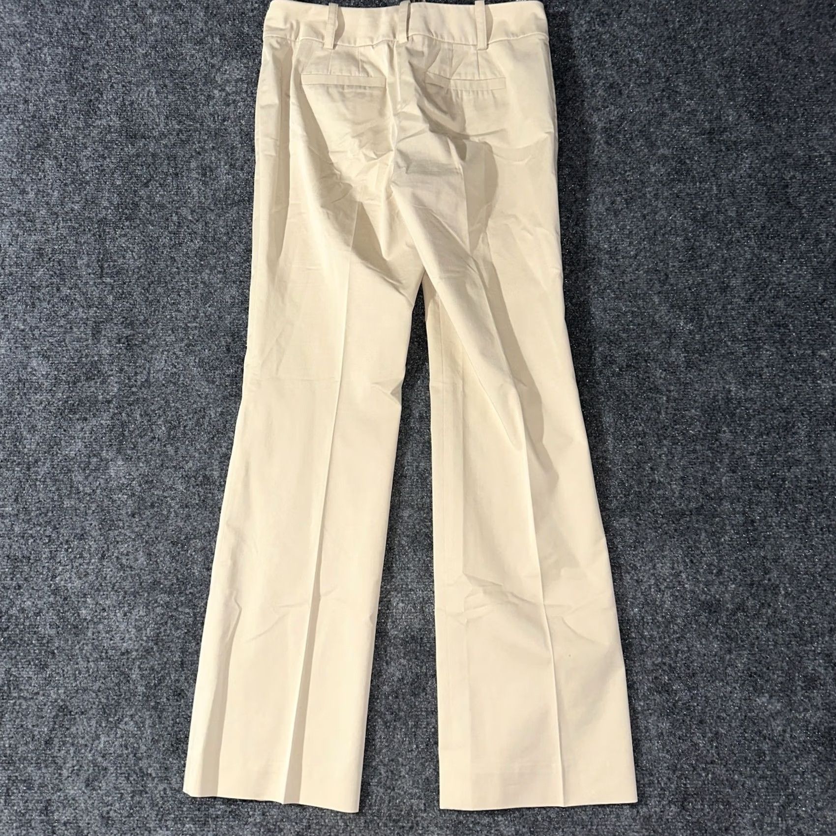 Ann Taylor VINTAGE Ann Taylor Pants Womens 2 Petite Tan Chino Straight Leg Cotton Stretch Shirt, Pants, Chino, 2P, Brown, Petite, Womens Size 26" / US 2 / IT 38 - 6 Thumbnail