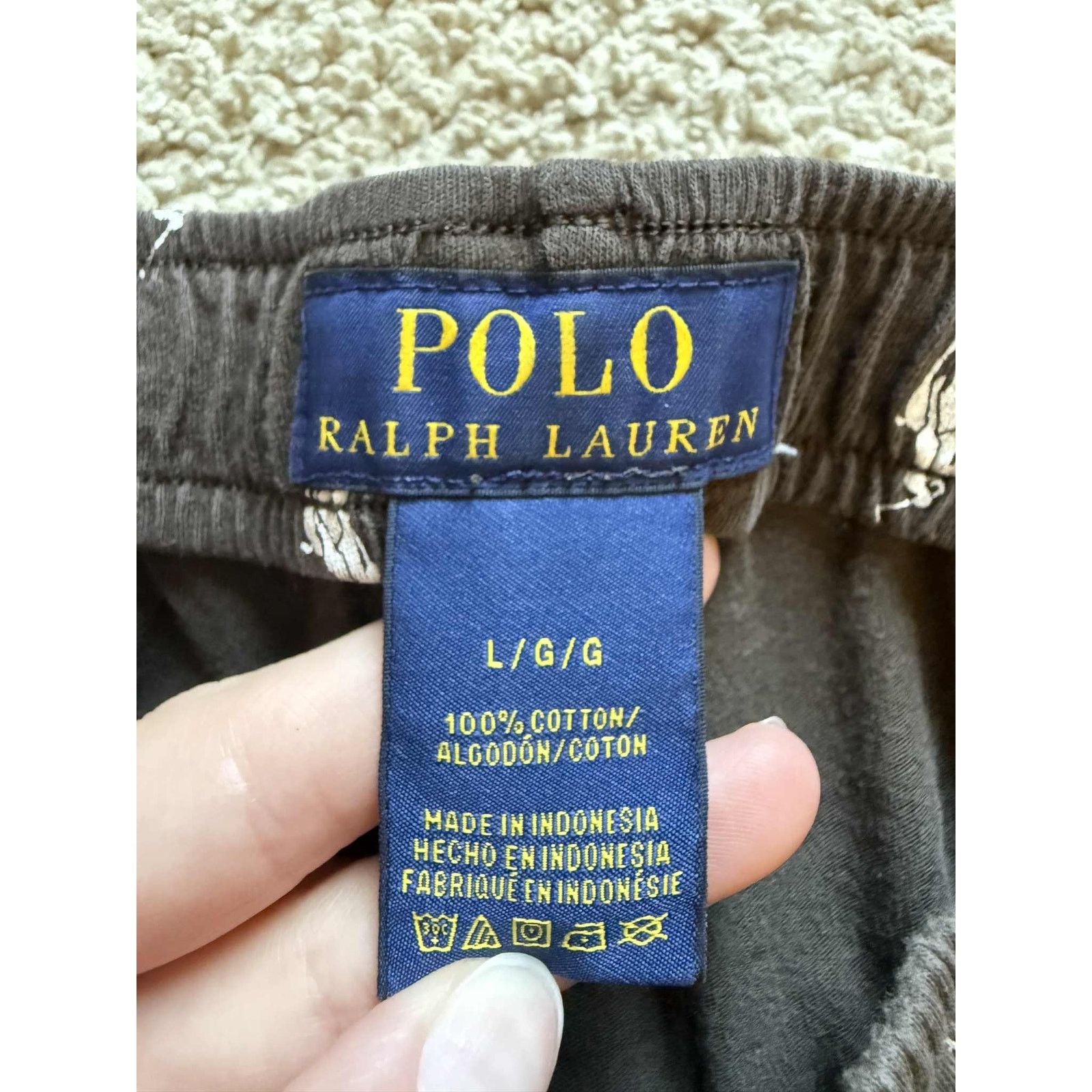 Polo Ralph Lauren Polo Ralph LaurenT-Shirt & Jogger Pants Sleepwear Set L Size US L / EU 52-54 / 3 - 10 Thumbnail