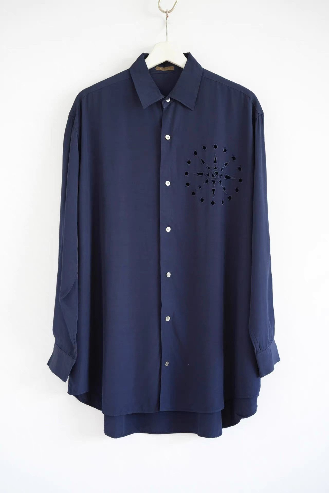 Yohji Yamamoto Yohji Yamamoto 92ss Original Fireworks Cutout Shirt K4 Size US L / EU 52-54 / 3 - 1 Thumbnail