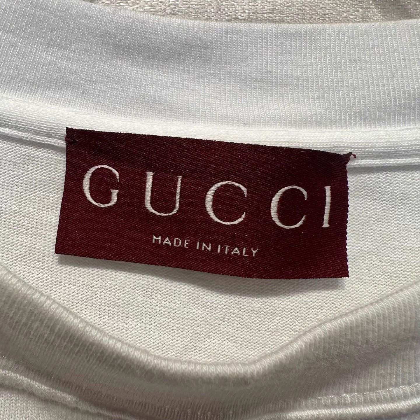 Gucci Gucci 24SS Knight Logo White Short Sleeve T-Shirt XS 99 New Size US XS / EU 42 / 0 - 5 Thumbnail