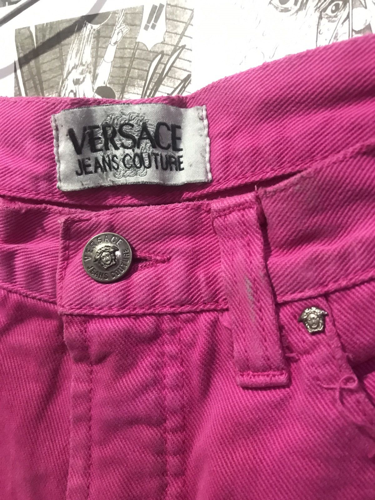 Versace Vintage Versace Shorts Denim Jean Size 28 Size 28" / US 6 / IT 42 - 4 Thumbnail