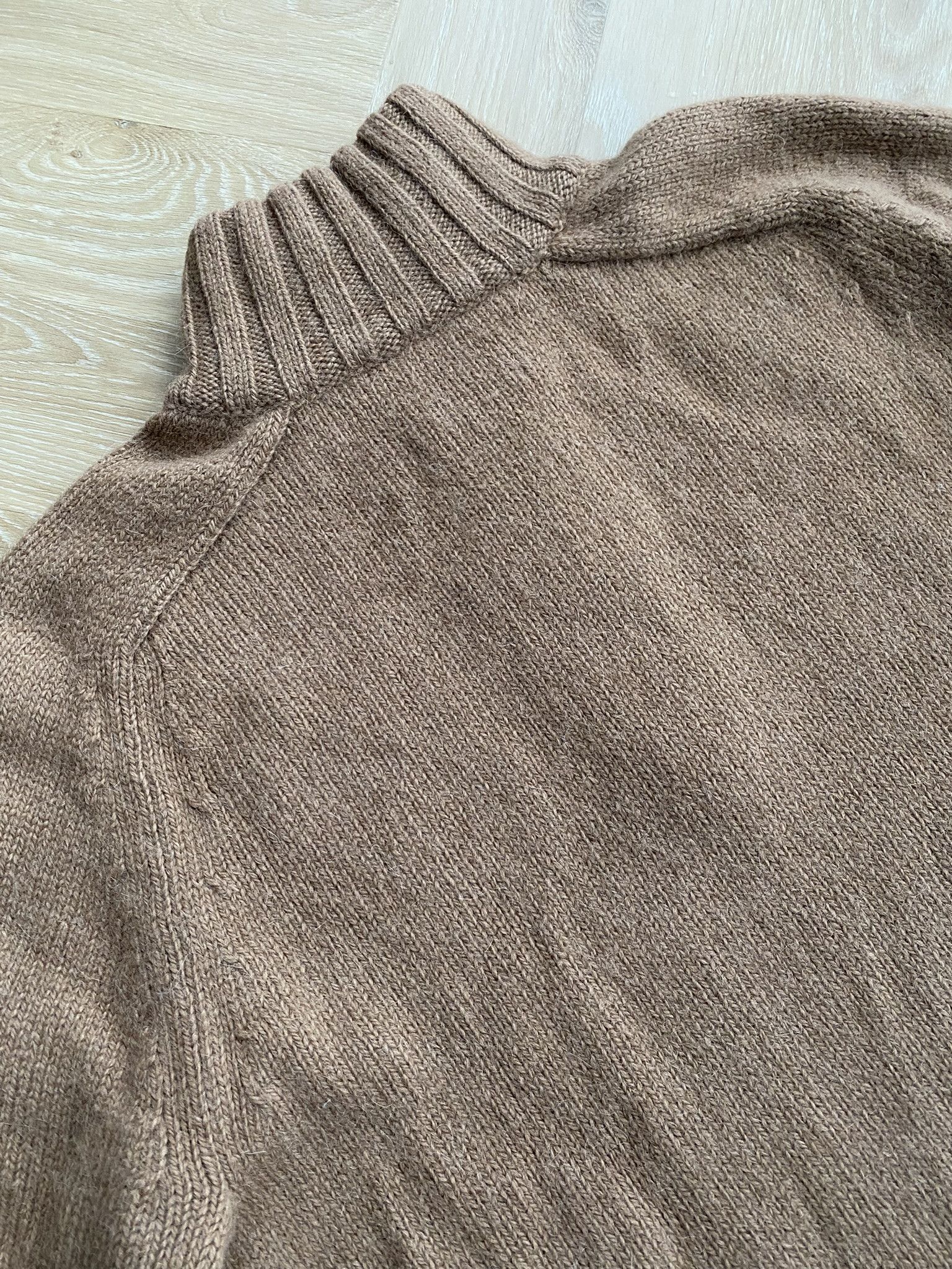 Norse Projects $540 - Bruno Alpaca Half Zip - Duffle Brown Size US M / EU 48-50 / 2 - 18 Thumbnail