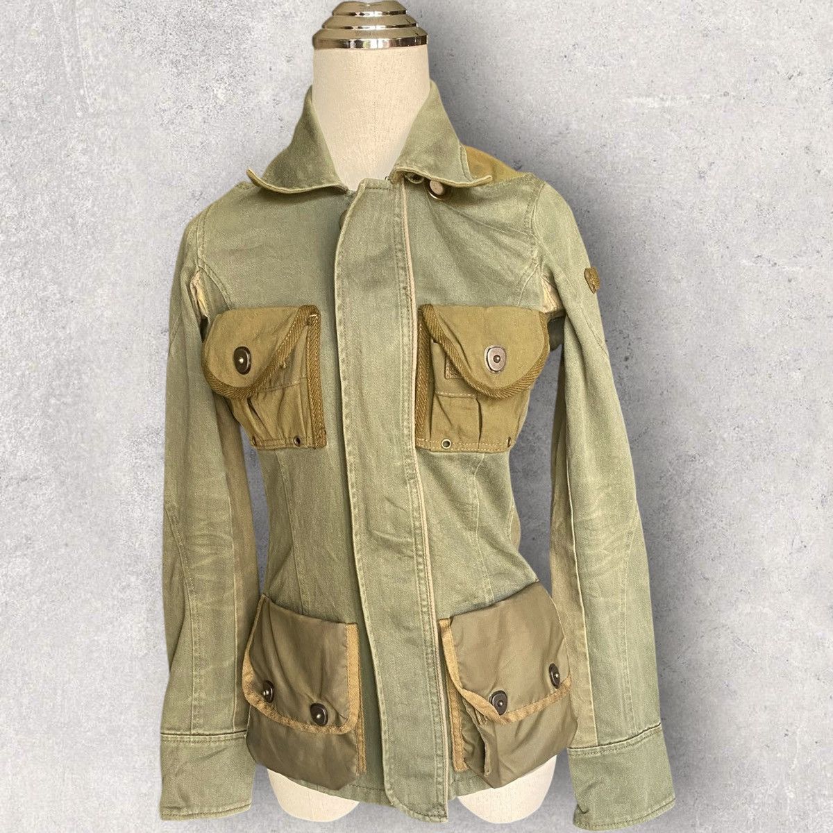 Le Grande Bleu (L.G.B.) L.G.B. Military Jacket Size S / US 4 / IT 40 - 1 Thumbnail