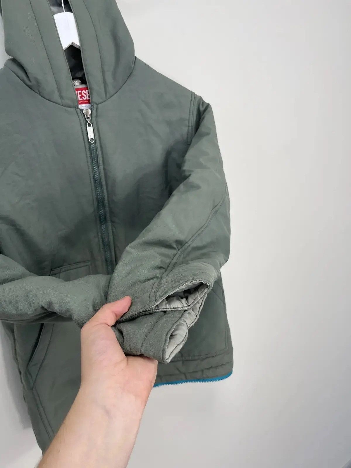 Diesel × Vintage Vintage Diesel Women's Y2K Hype Avant Garde Japanese Jacket Size L / US 10 / IT 46 - 6 Thumbnail