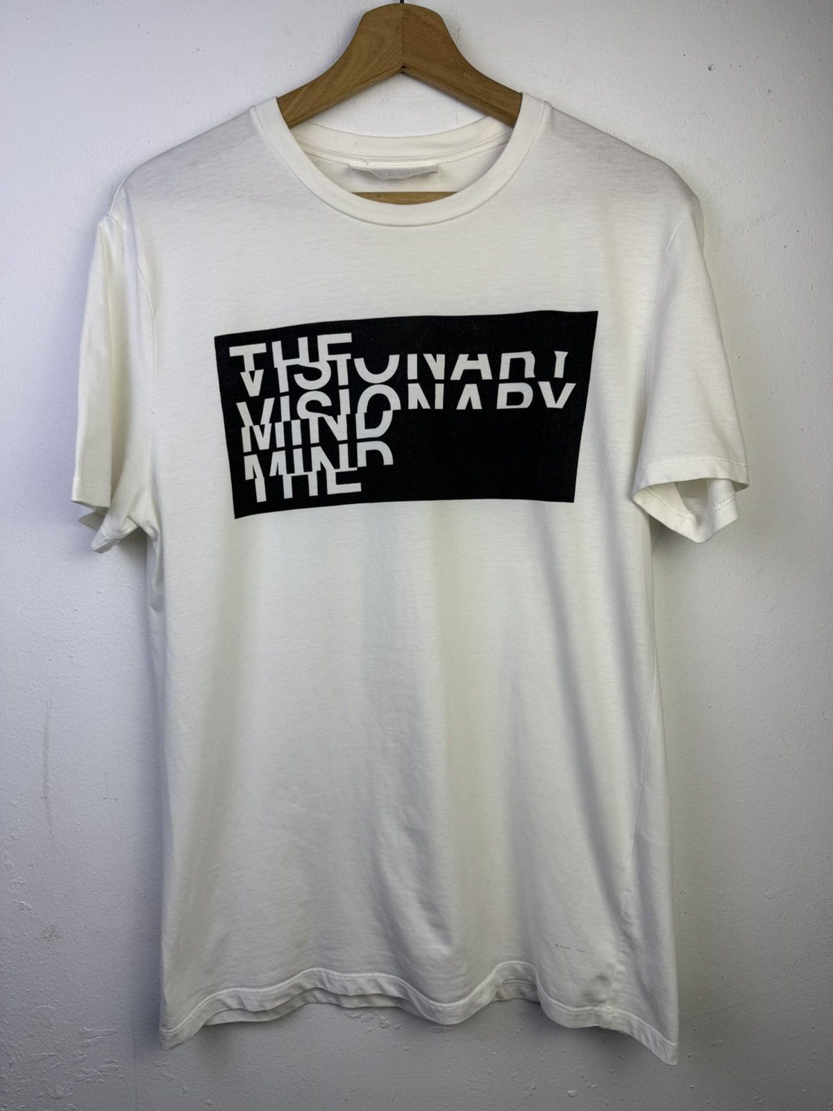 Neil Barrett Neil Barrett Visionary Mind Tee White Size US M / EU 48-50 / 2 - 1 Thumbnail