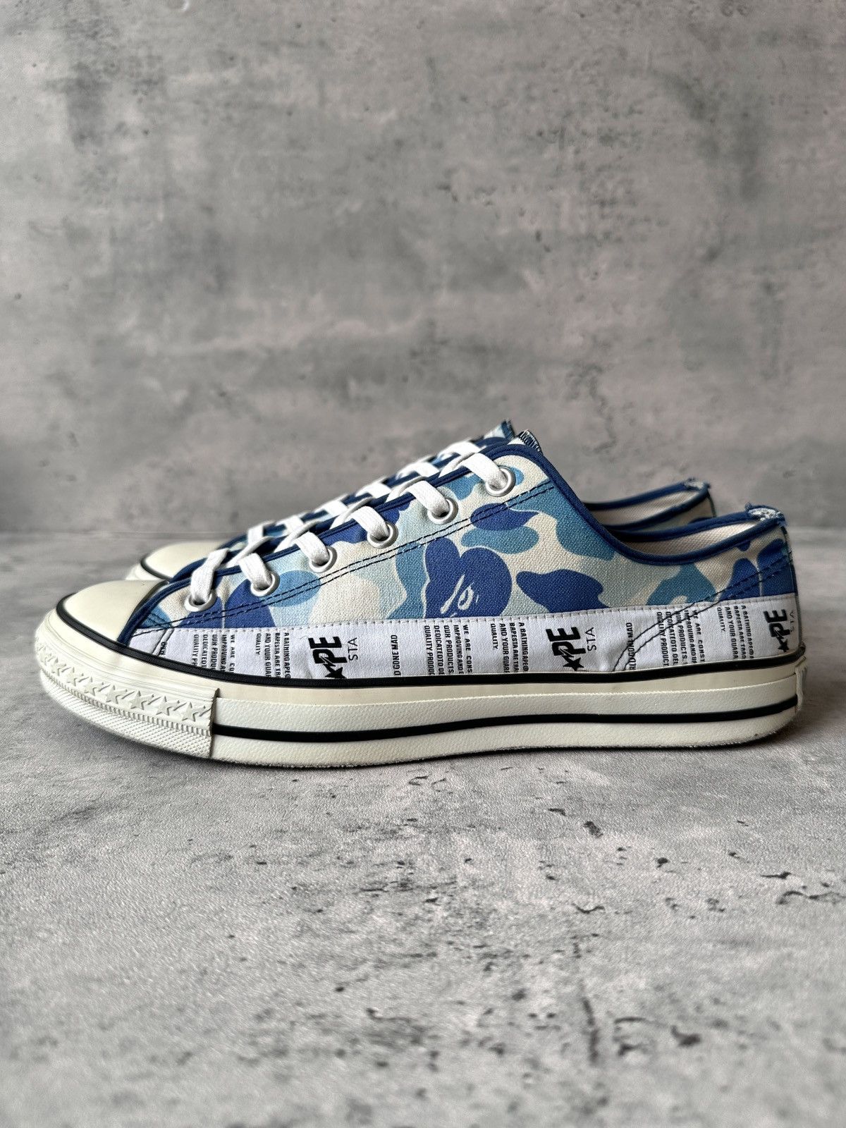 Bape ABC CAMO APE STA LOW Size US 10 / EU 43 - 5 Thumbnail