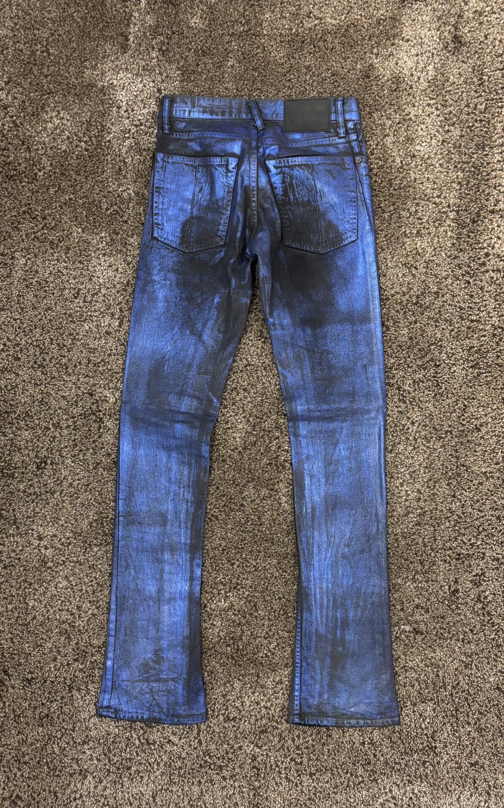 Le Grande Bleu (L.G.B.) LGB waxed bootcut jeans Size US 30 / EU 46 - 2 Thumbnail